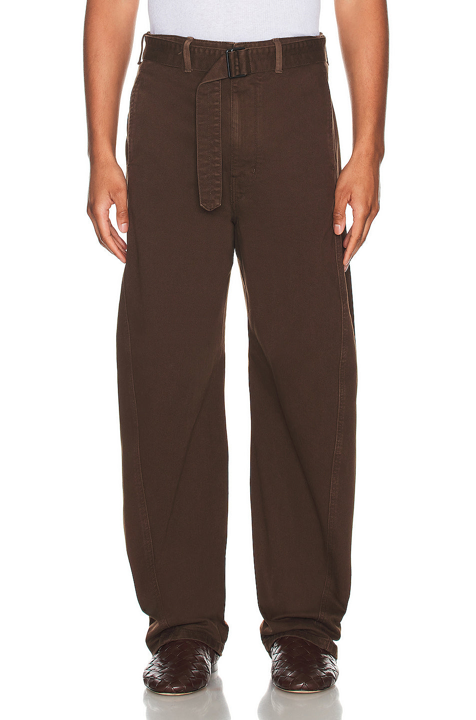 Twisted Belted Pants