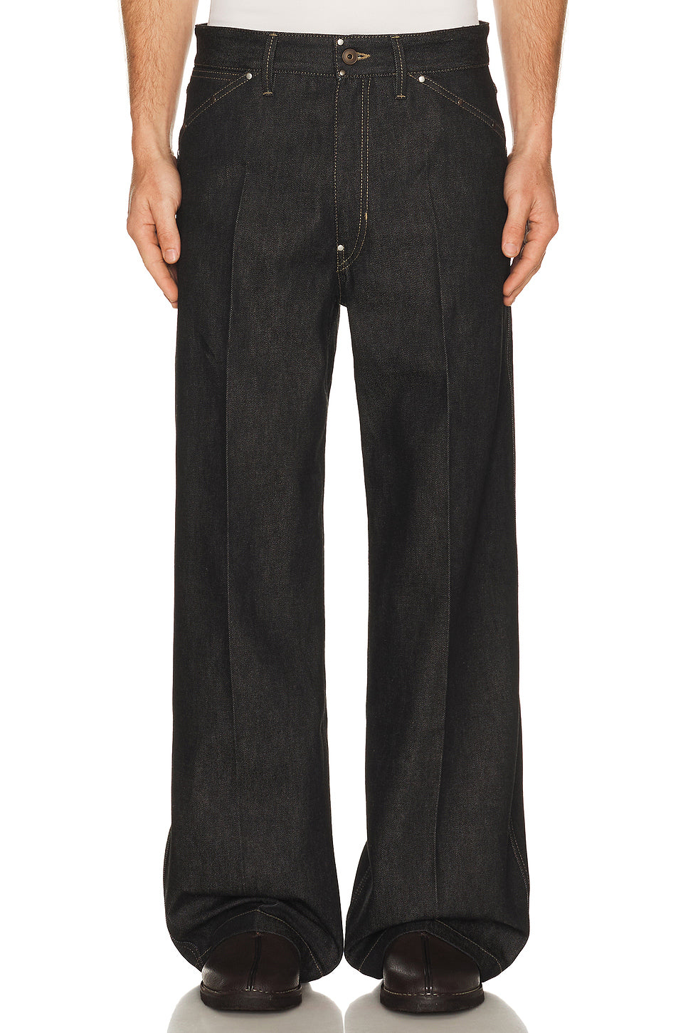 Wide Pant With Studs