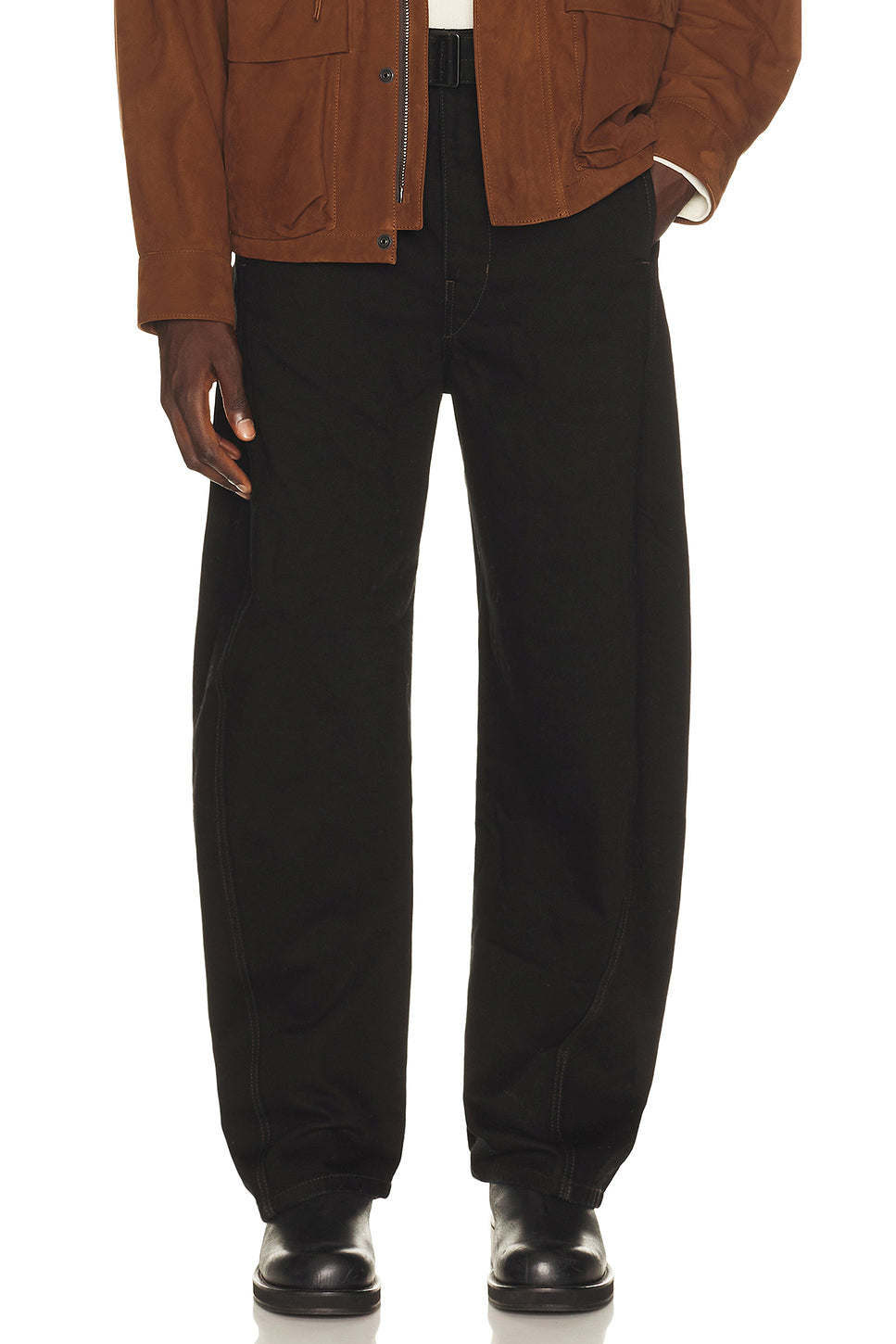 Twisted Belted Pants