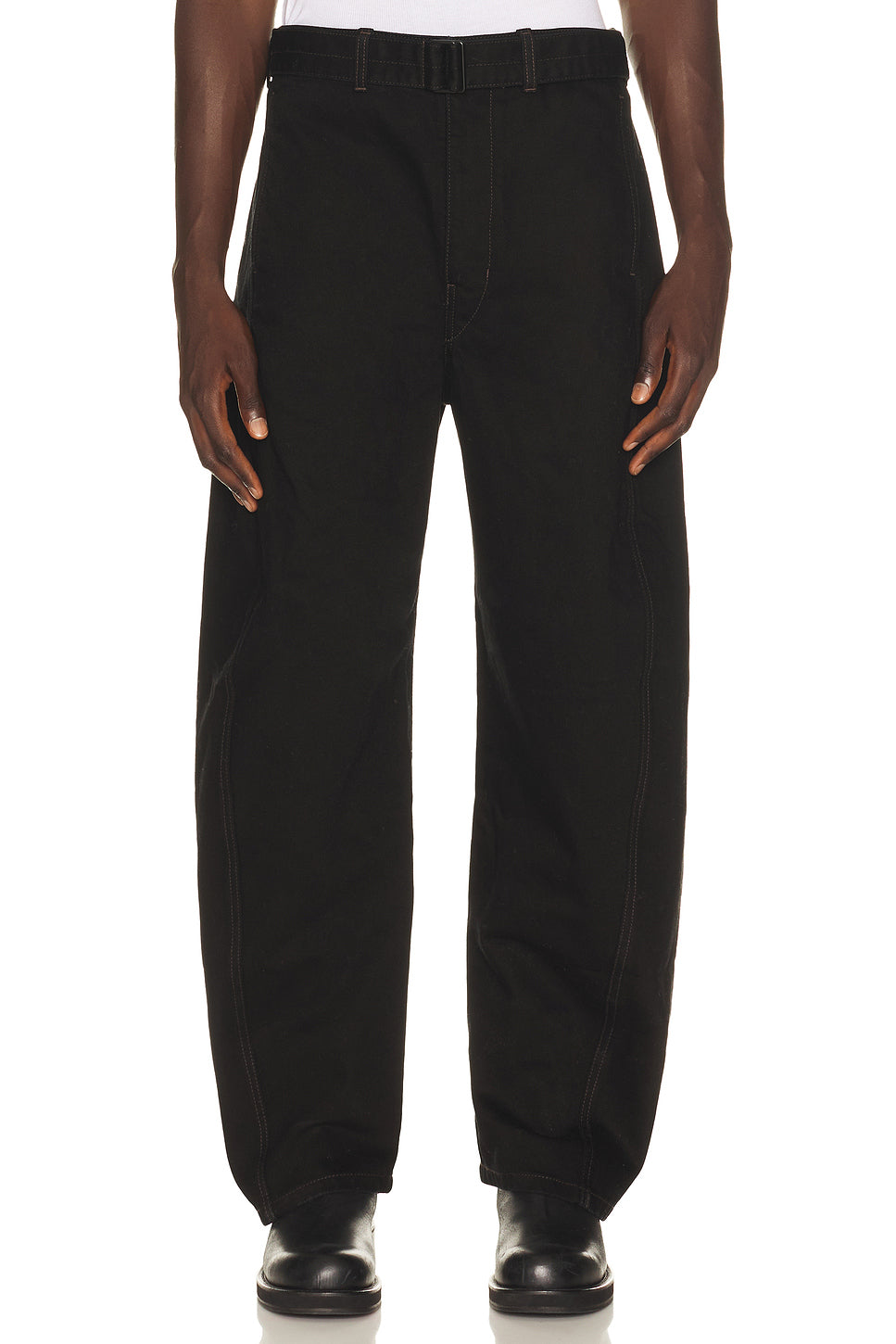 Twisted Belted Pants
