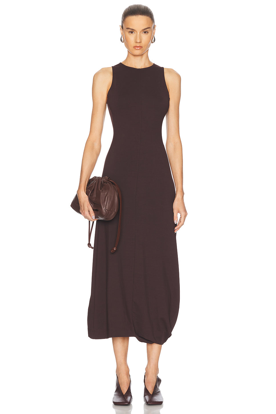 Twisted Hem Dress