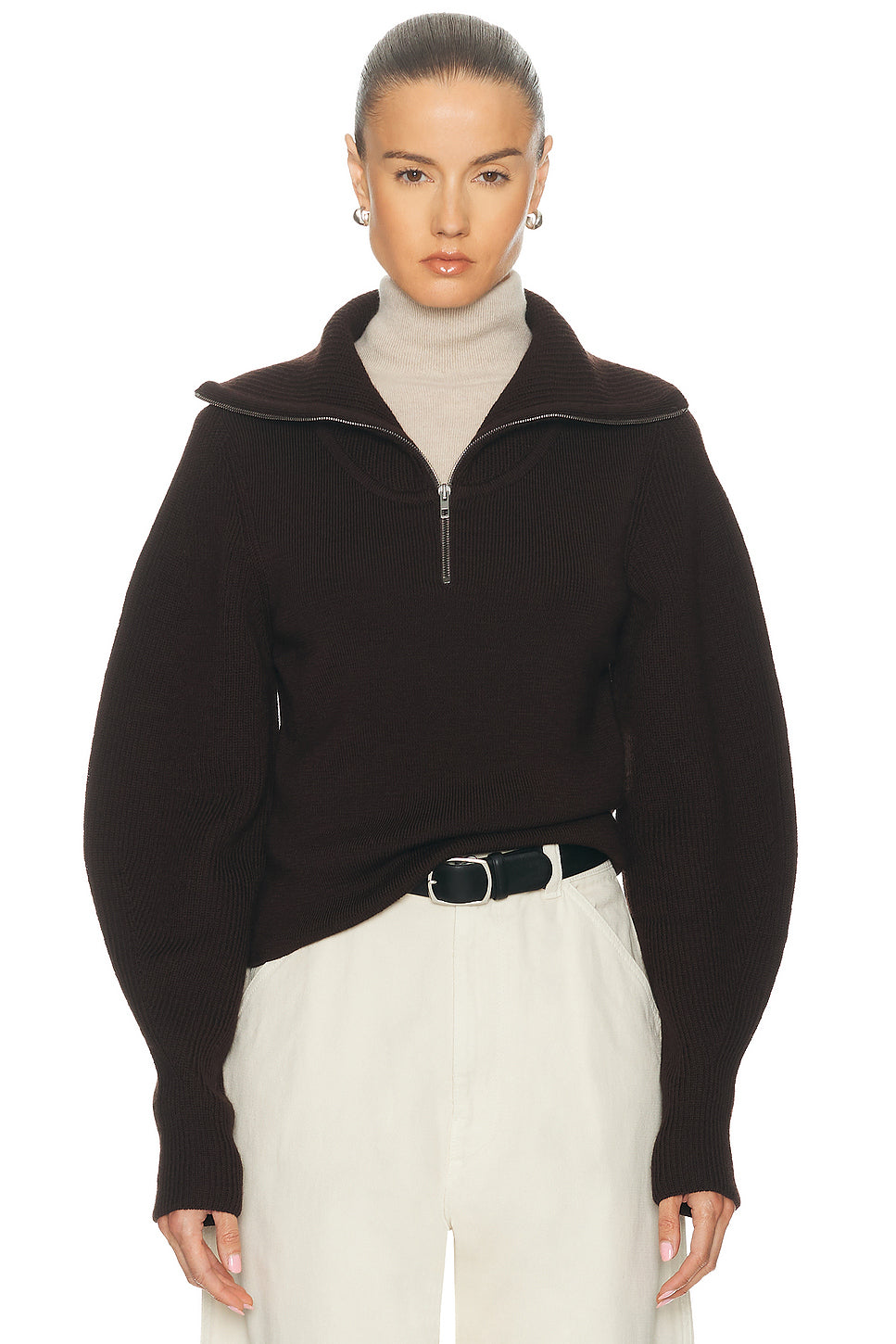 Zipped Sweater