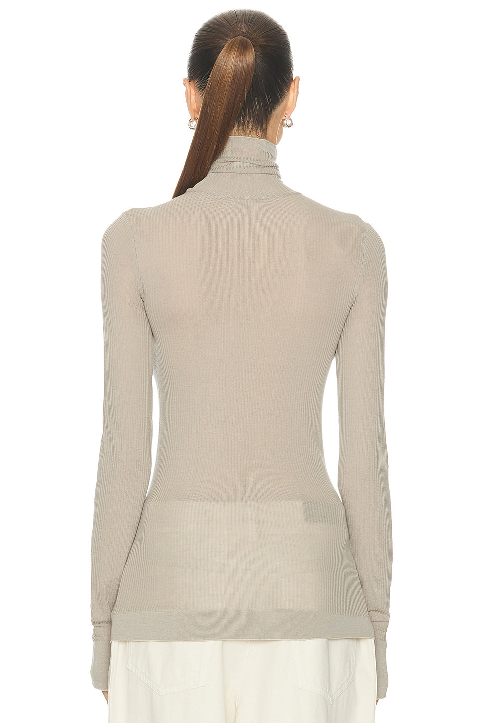 Seamless High Neck Top