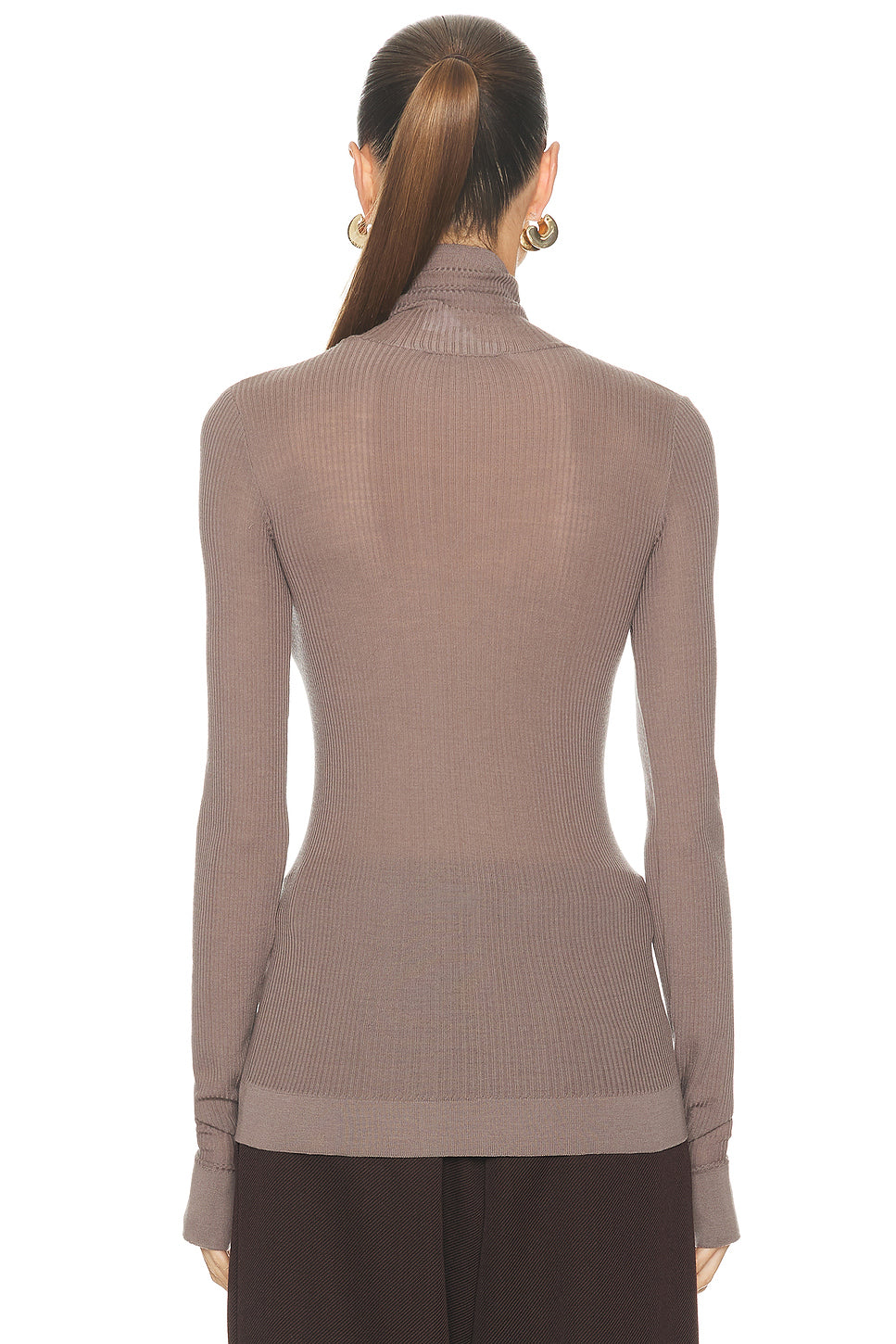 Seamless High Neck Top