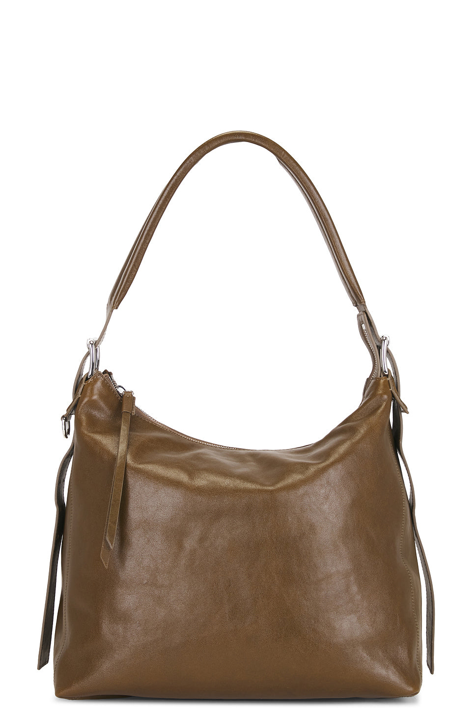 Small Belted Hobo Bag