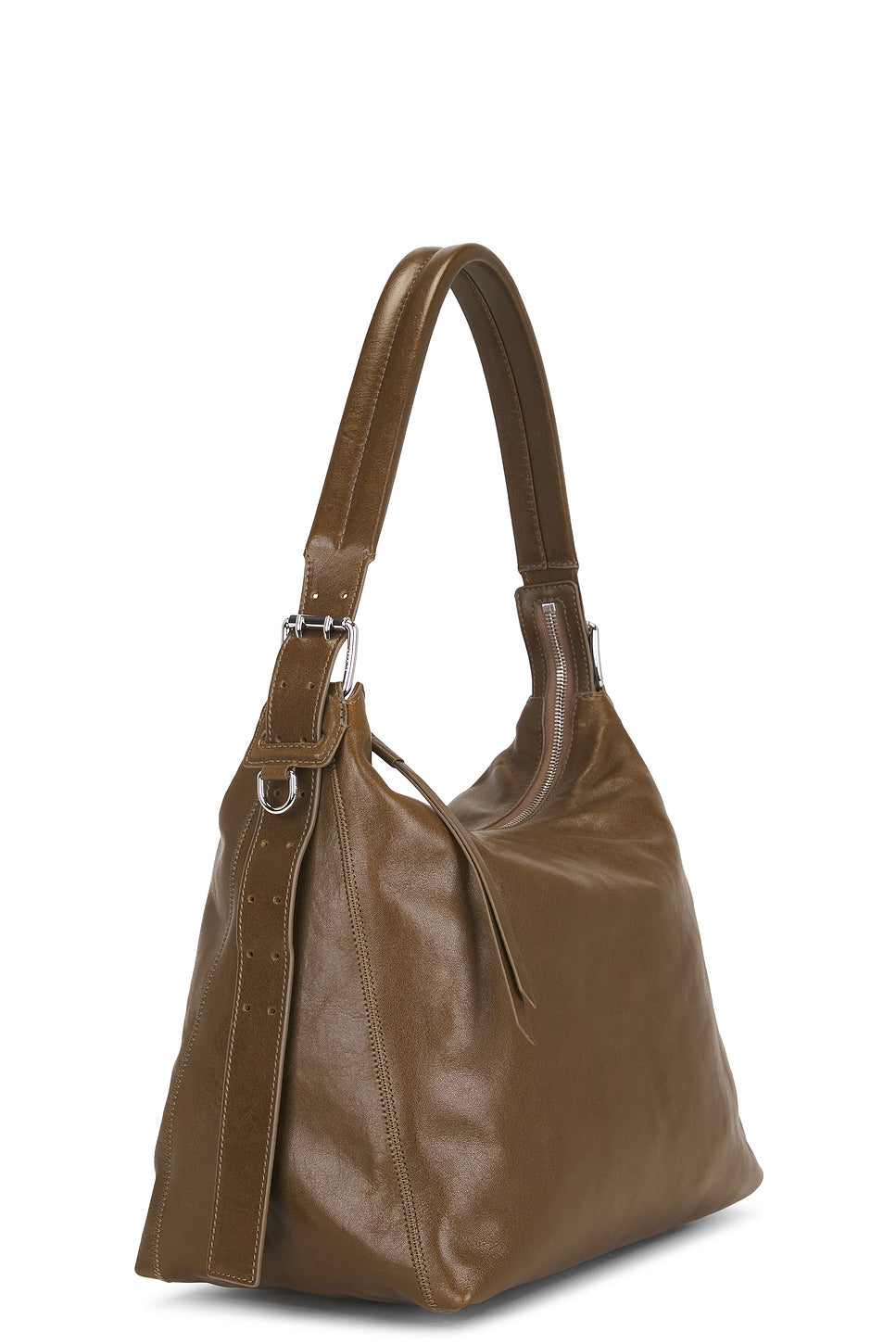 Small Belted Hobo Bag