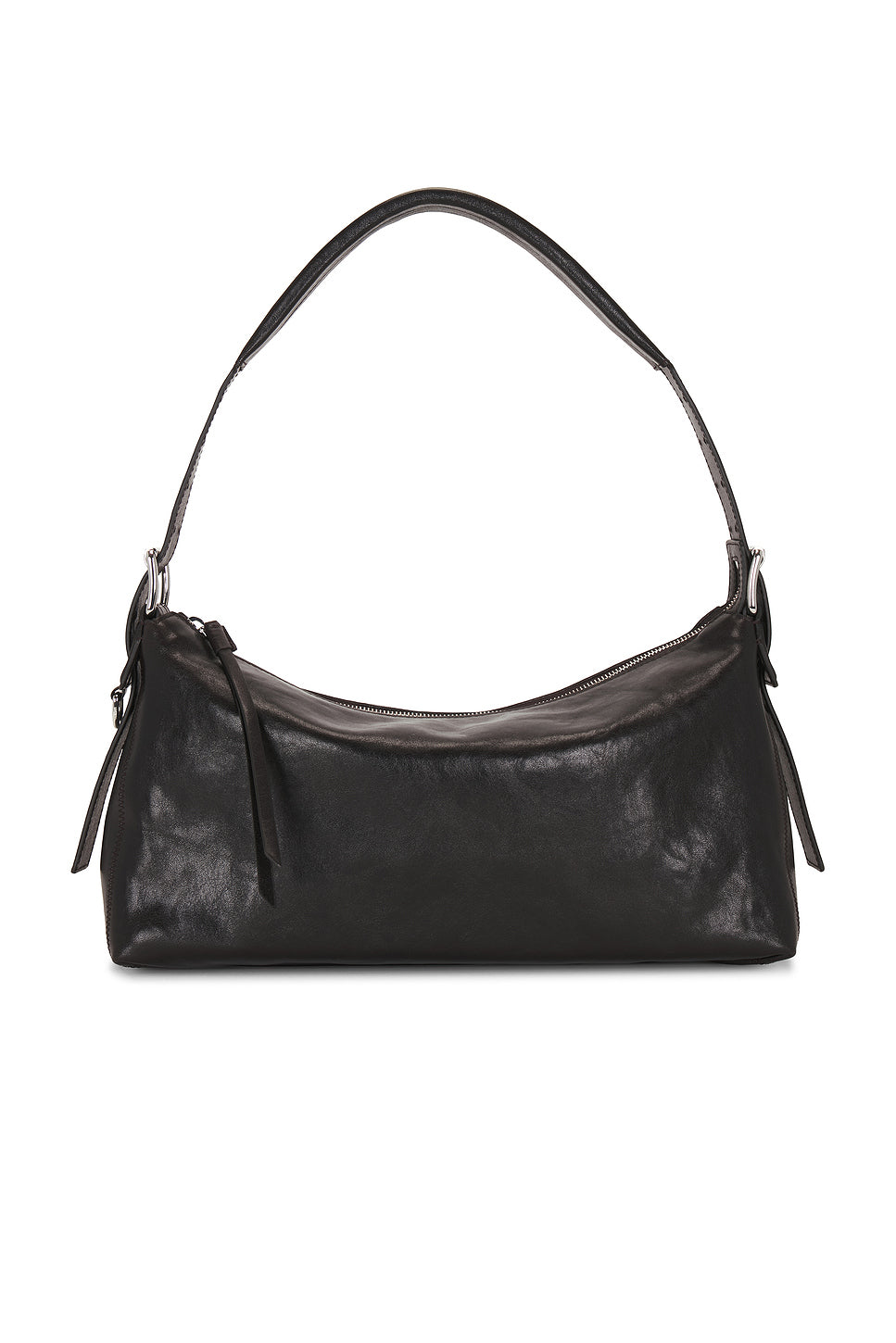 Belted Baguette Bag