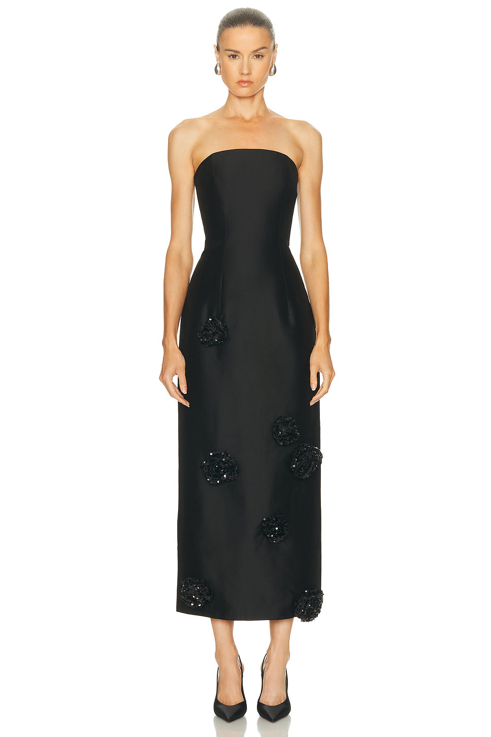 Zayna Embellished Maxi Dress & Cape Set