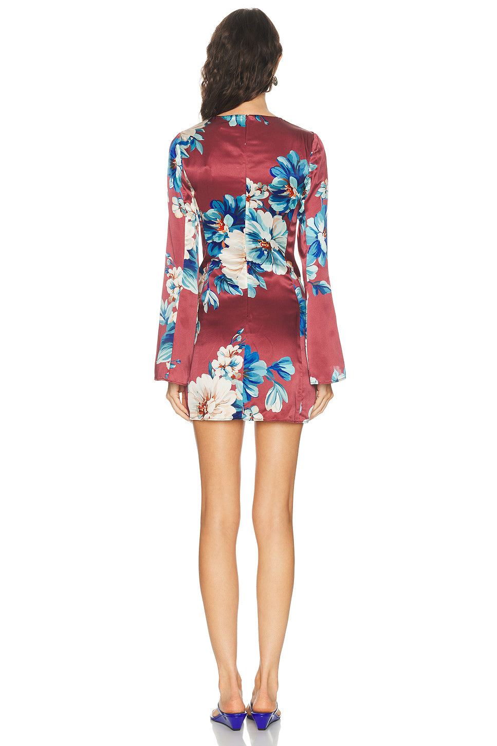 Suzanne Bell Sleeve Mini Dress