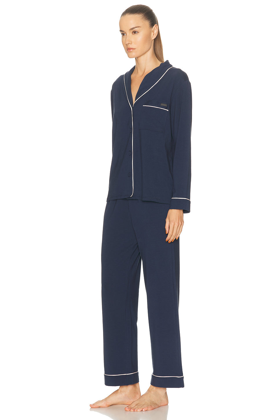 Slumberknit Shawl Collar Pant Set