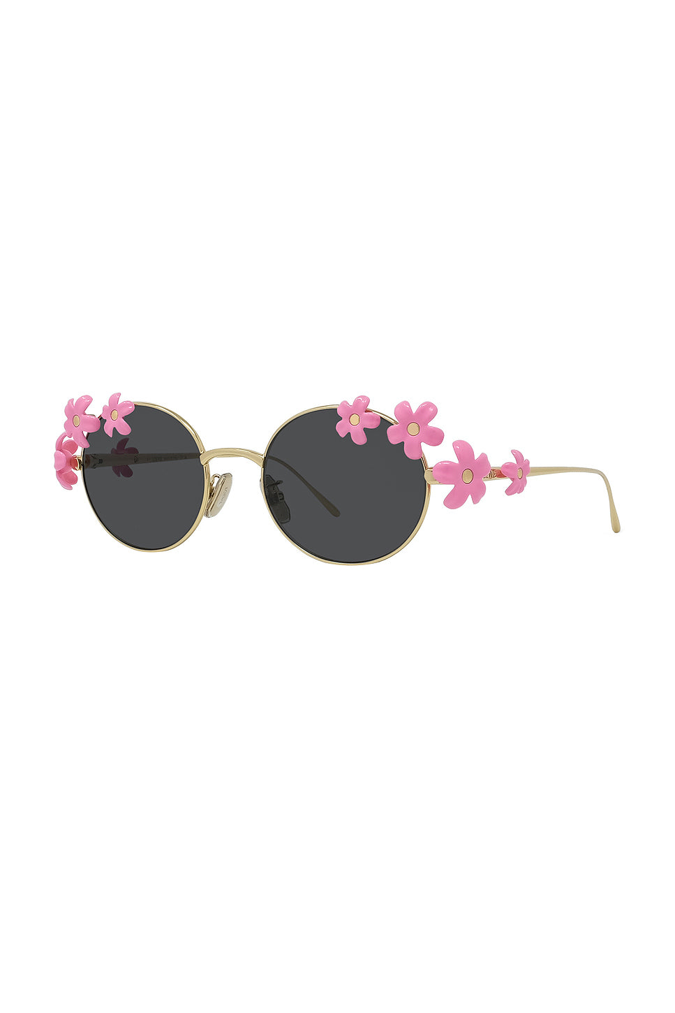 Flowers Round Sunglasses