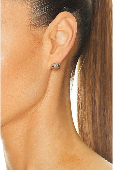 Anagram Pebble Stud Earrings