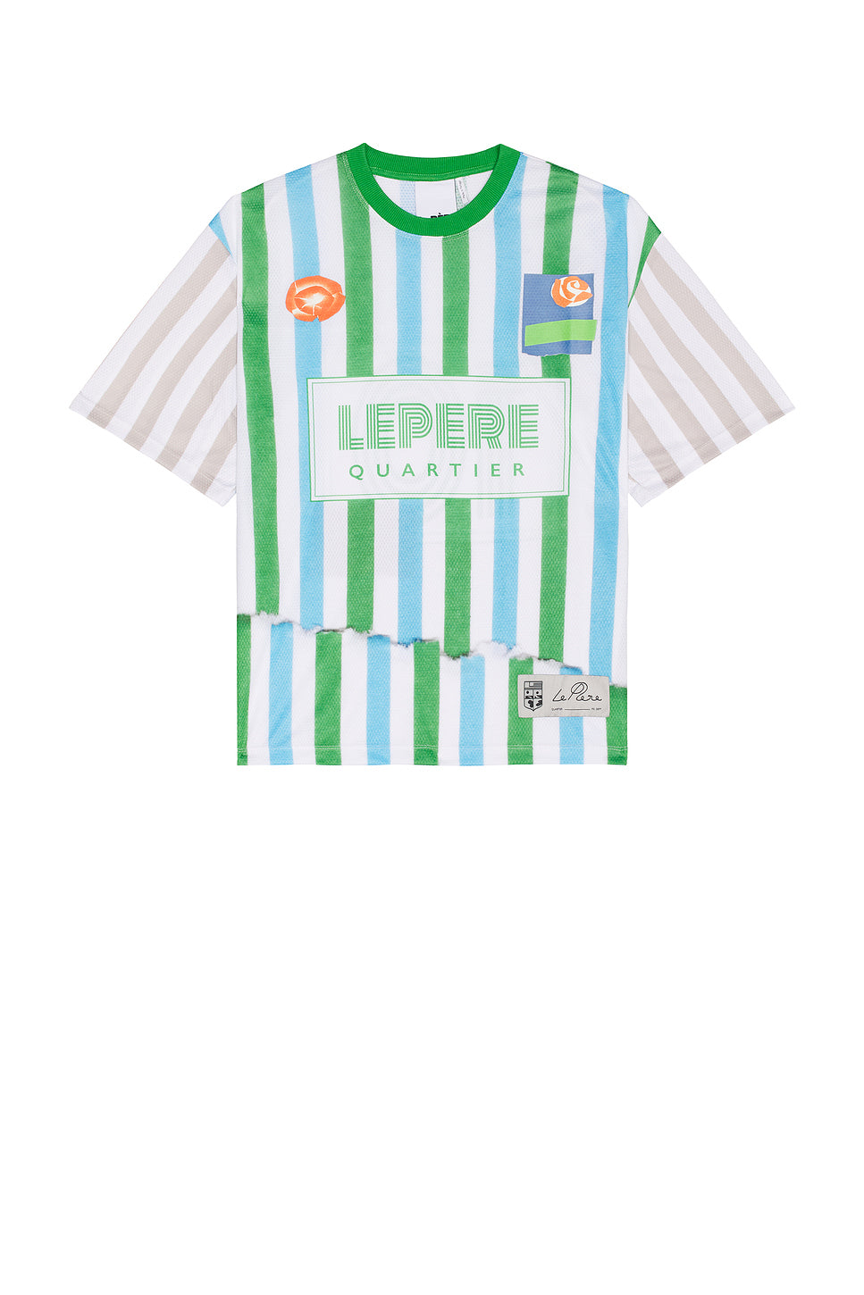 Le Pre LPFC Mesh Tee in Multi