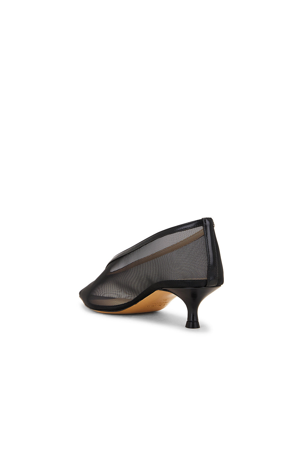 Babouche Naplack Leather Kitten Heel