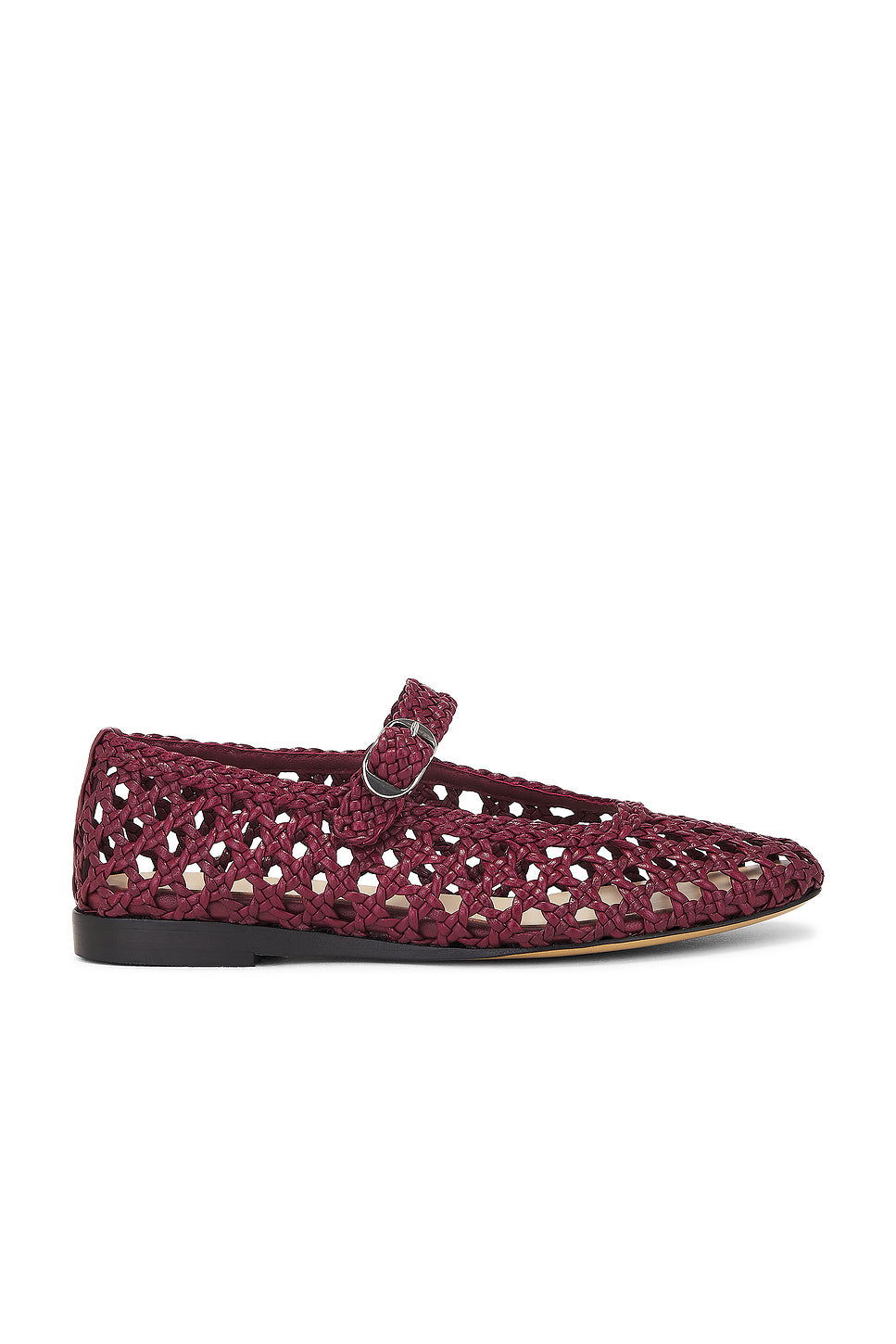 LE MONDE BERYL Mary Jane Woven Flat