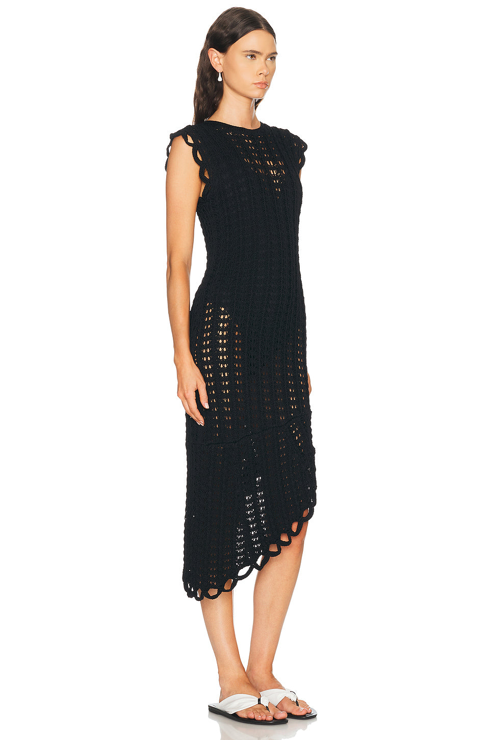 Malena Asymmetric Sleeveless Dress