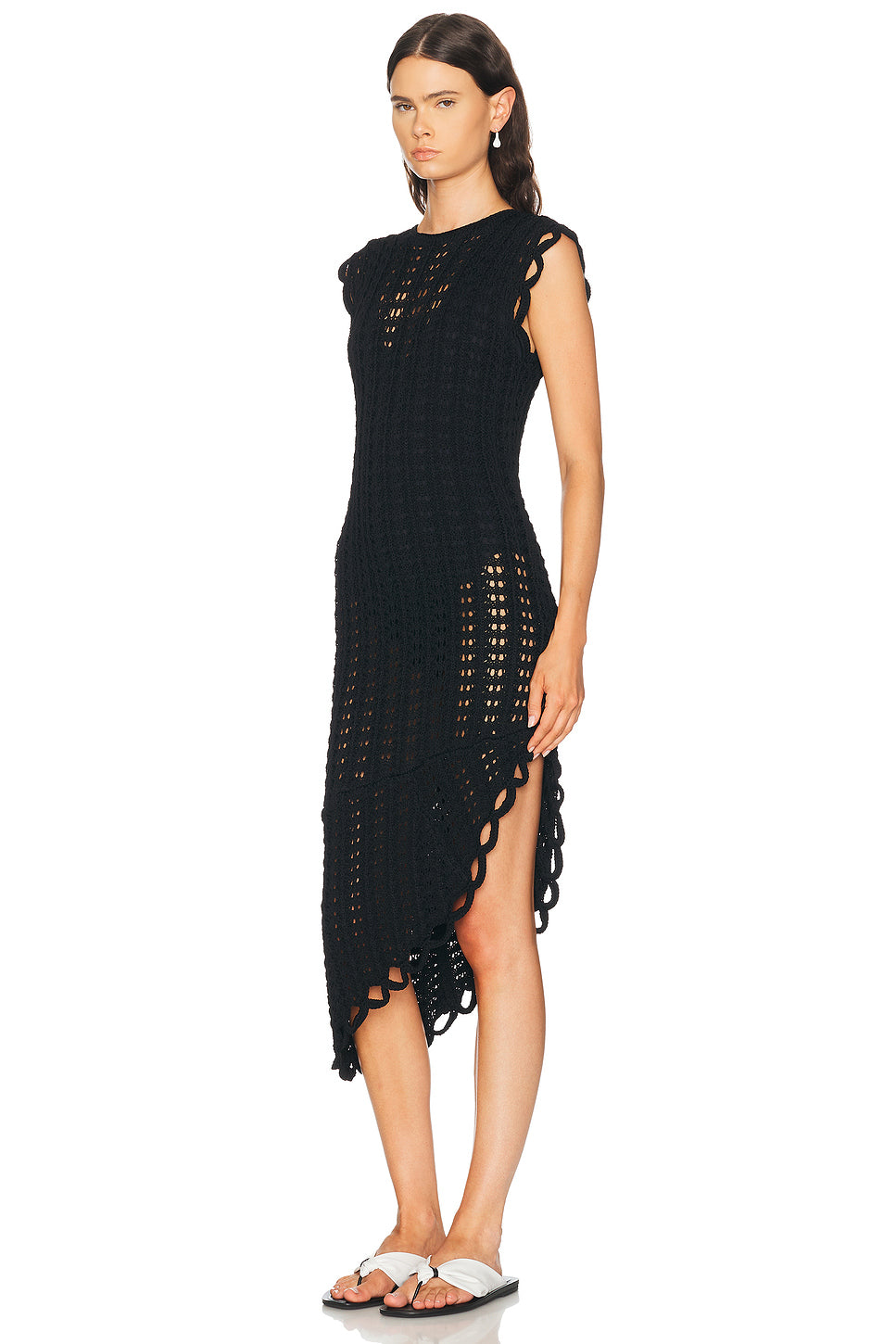 Malena Asymmetric Sleeveless Dress