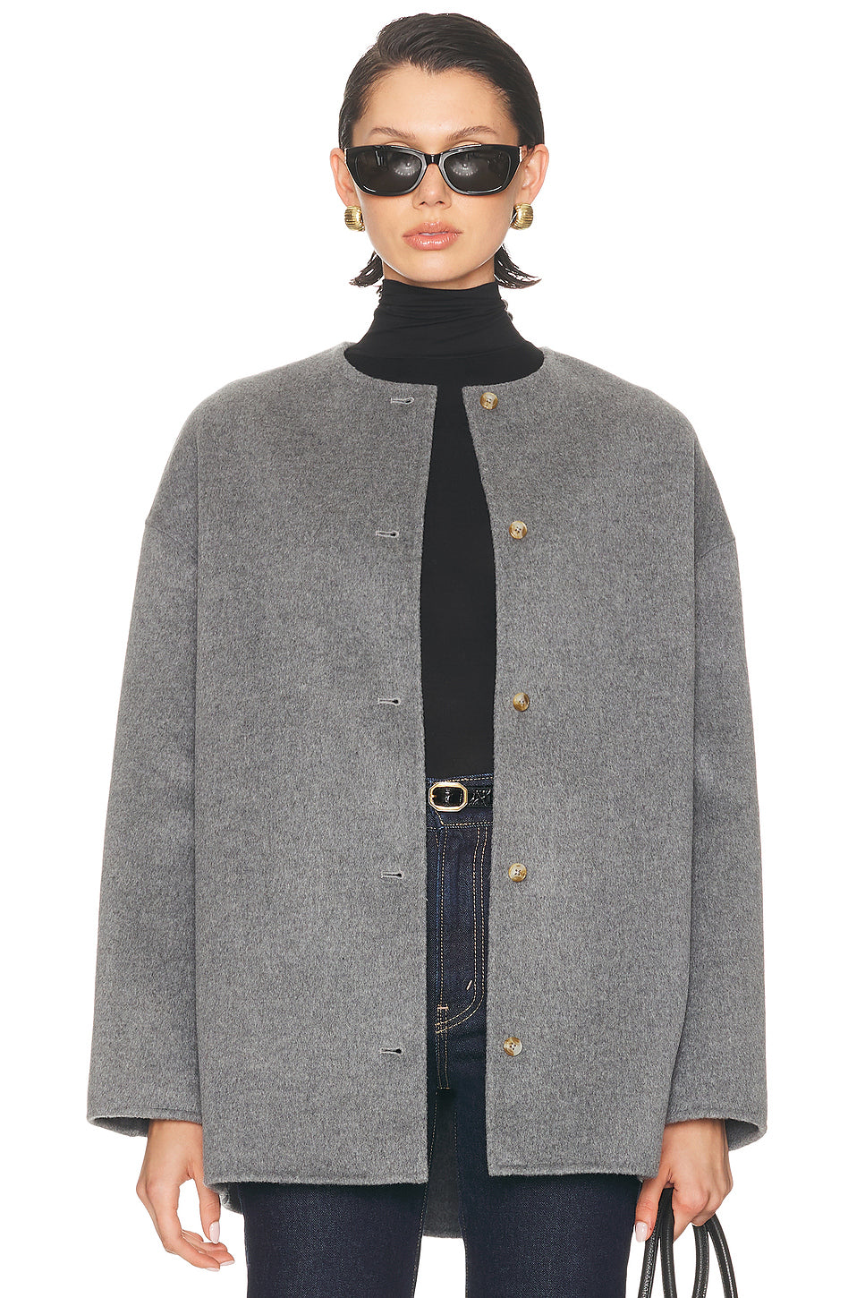 Dunne Single Breasted Coat