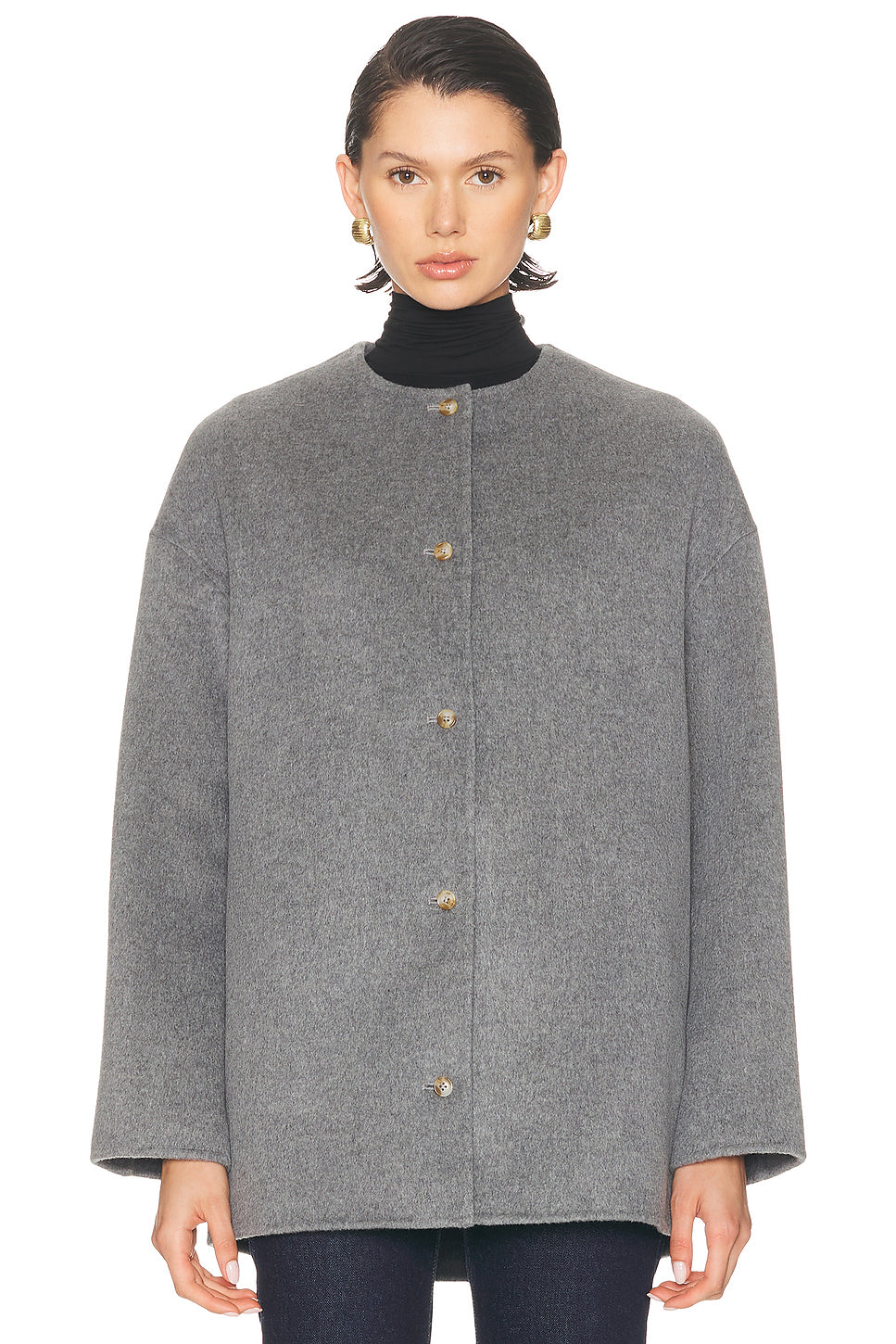 Dunne Single Breasted Coat