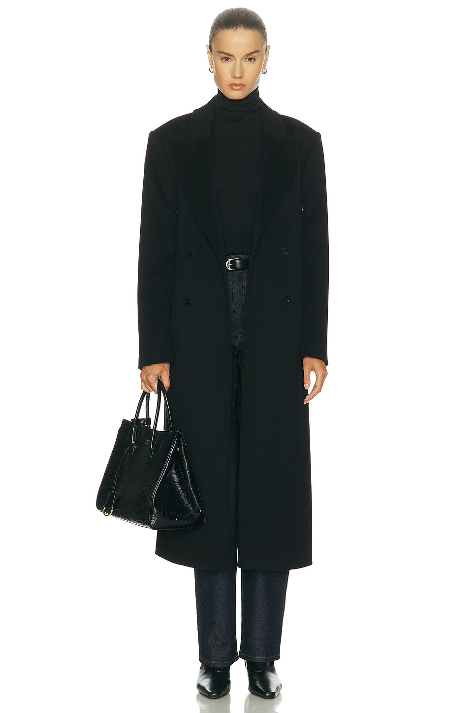 X Loro Piana Rosco Double Breasted Coat