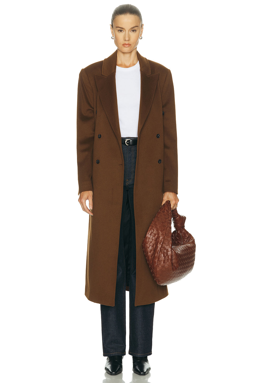 X Loro Piana Rosco Double Breasted Coat