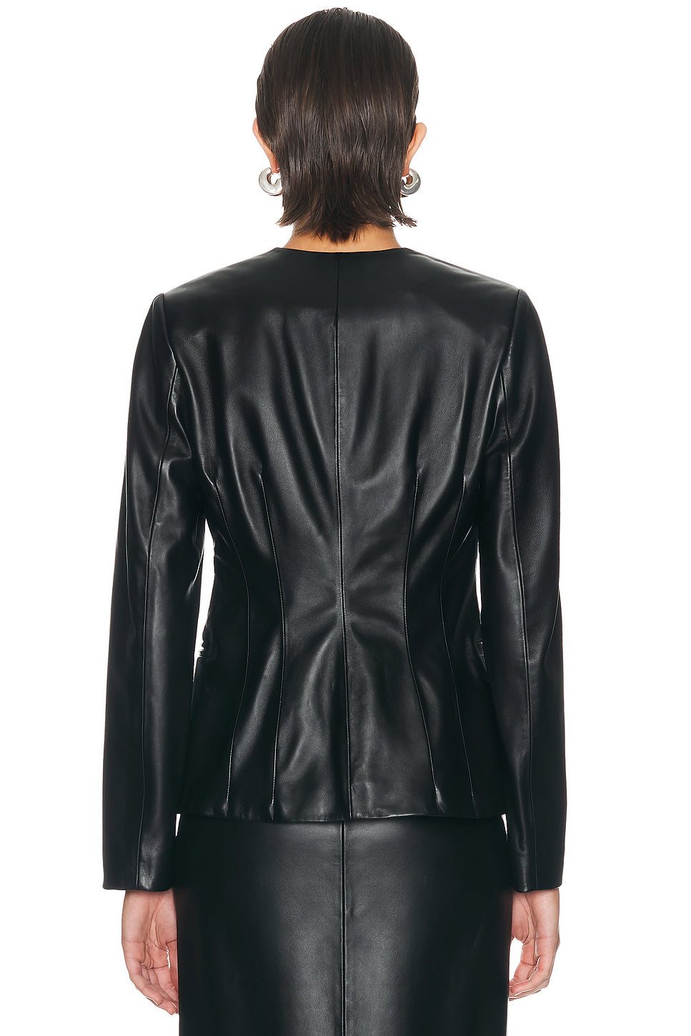 Adea Collarless Tailored Jacket