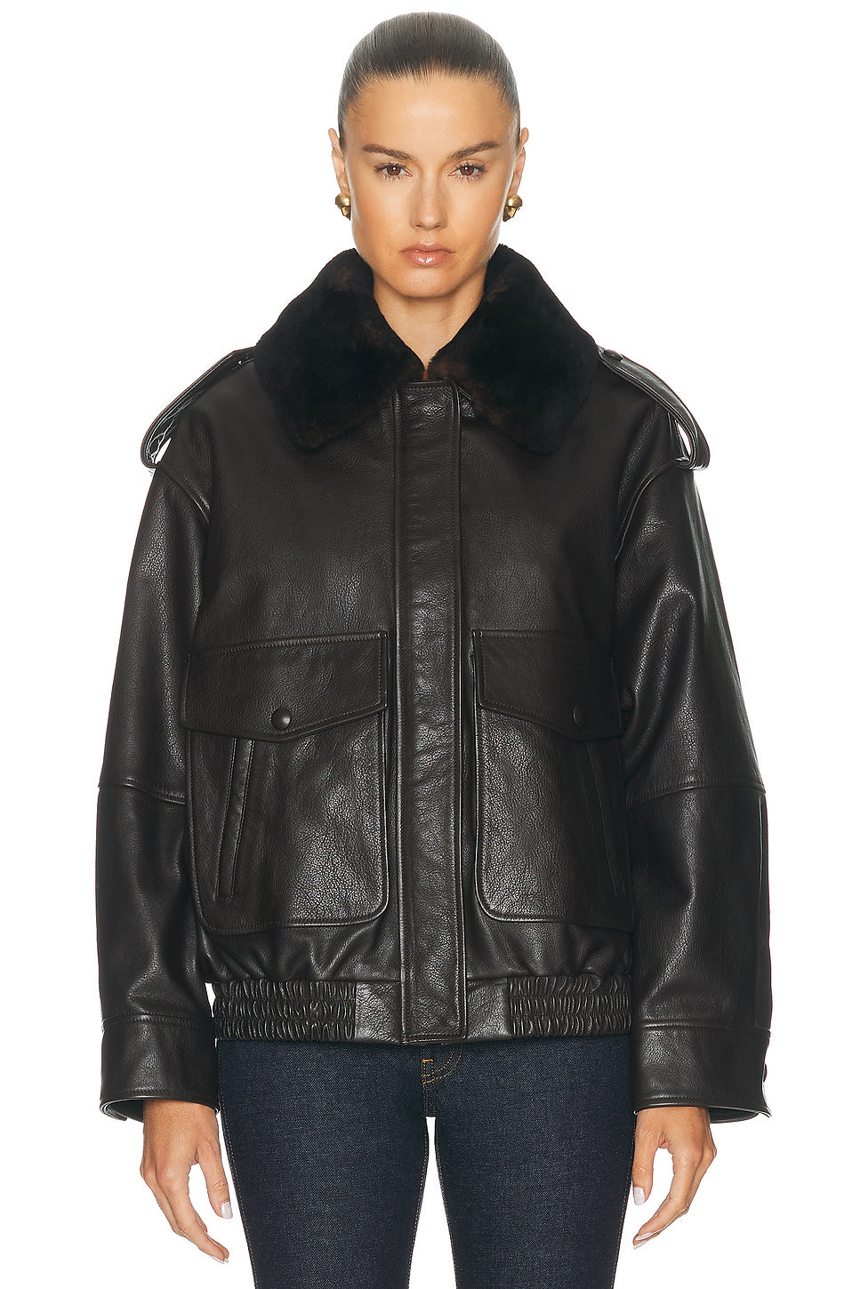 Russo Military Jacket With Collar