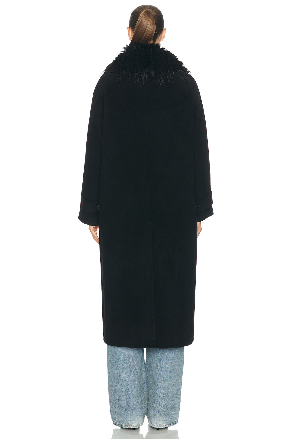 Yrsa Coat With Removable Faux Fur