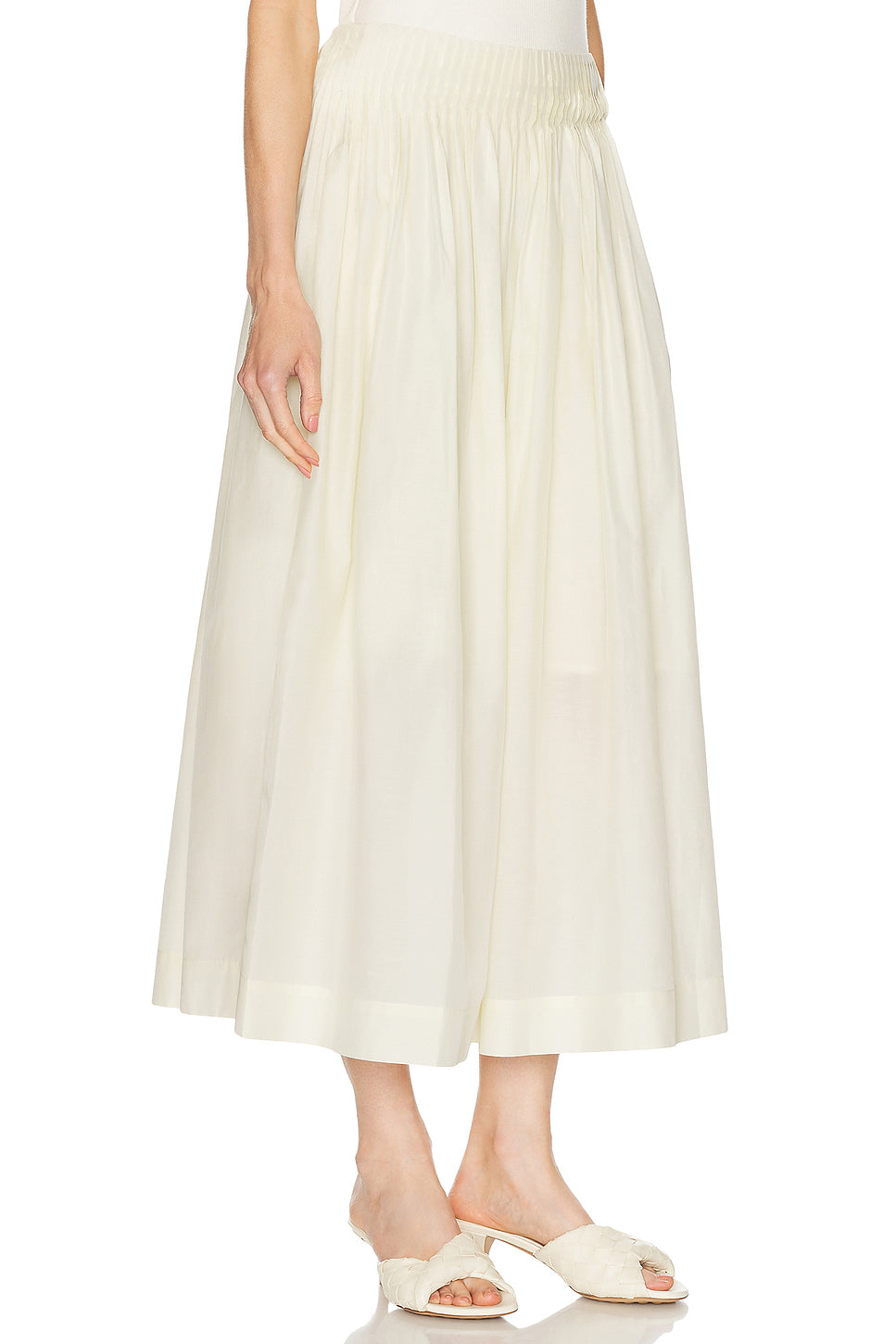 Artemis Long Skirt With Gathers