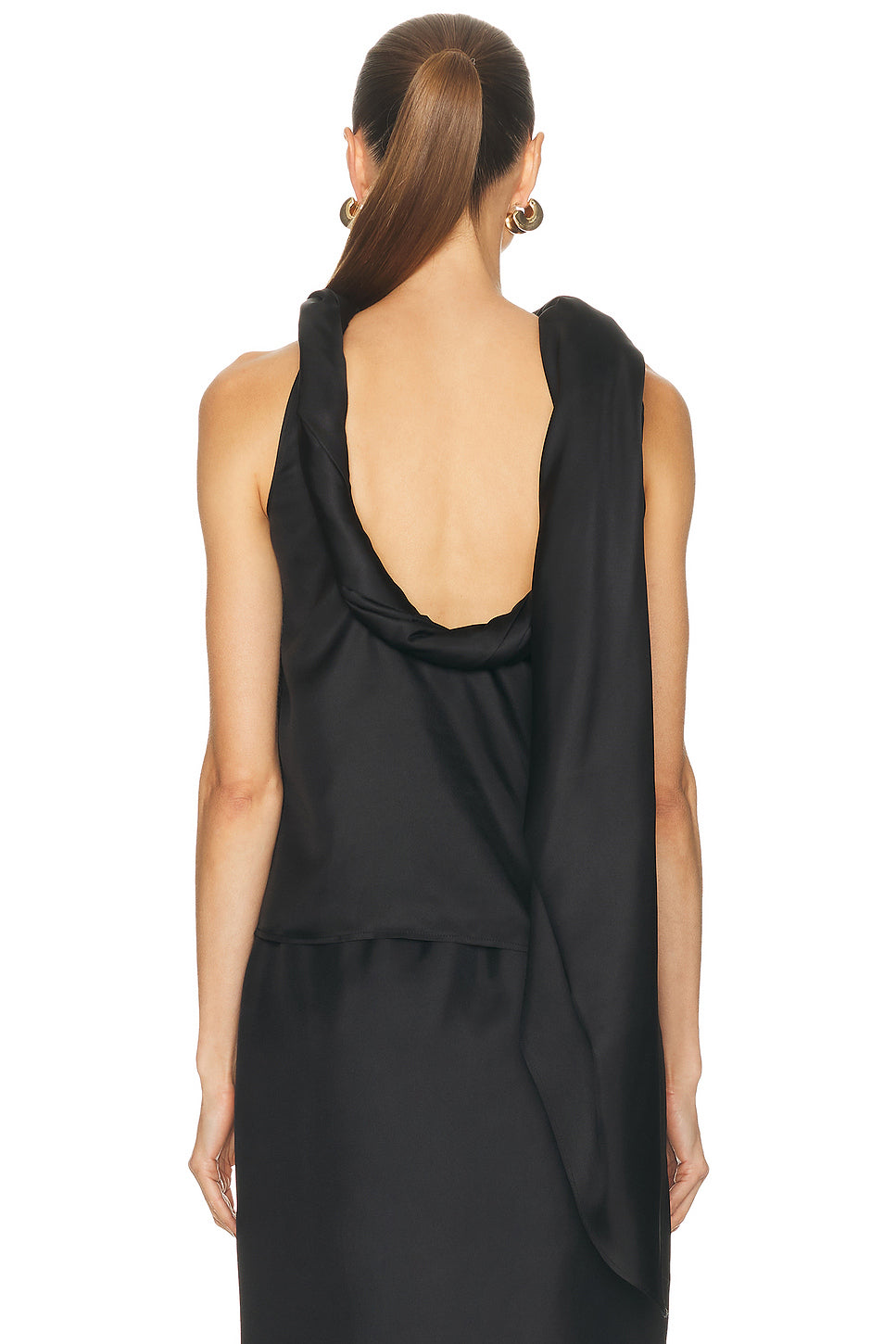 Wilma Twisted Collar Top