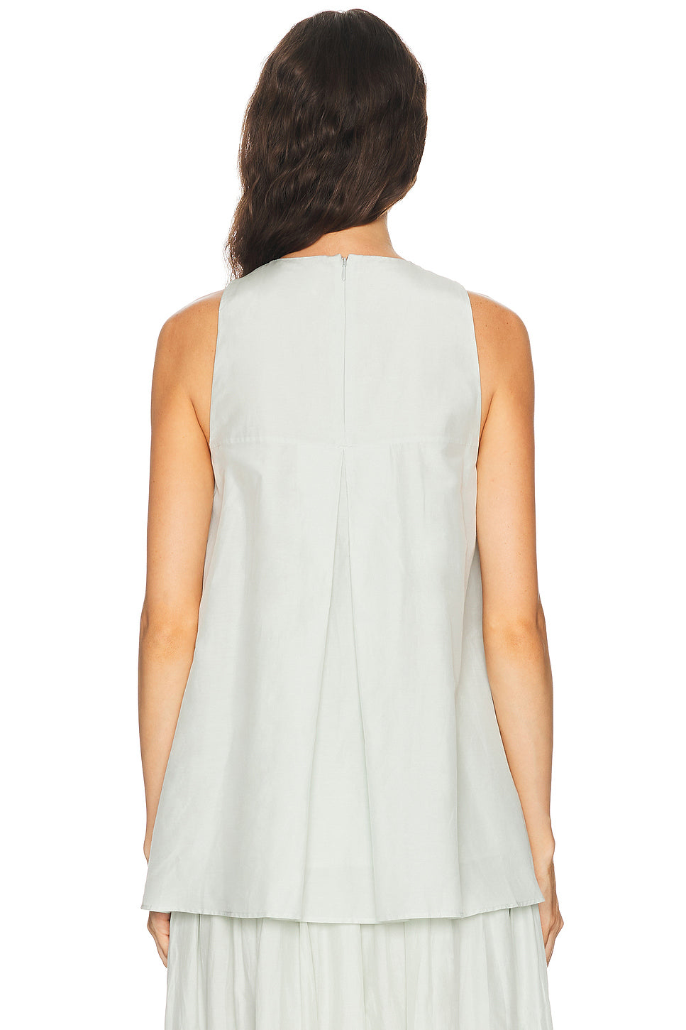 Liao Pleated Neckline Blouse