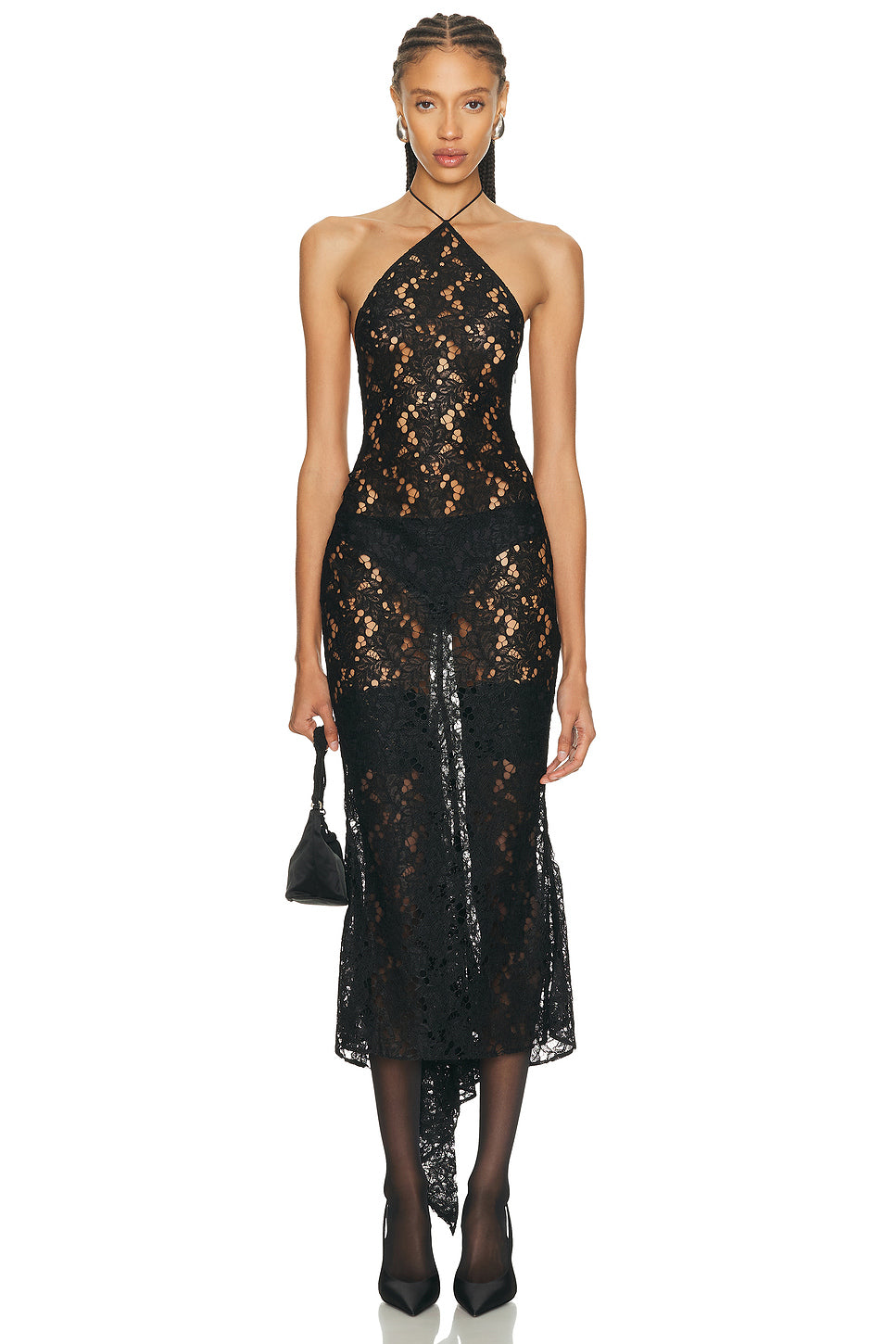 Anthonia Lace Midi Dress