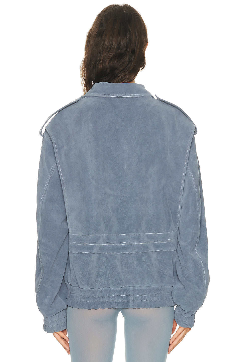 Robert Leather Bomber Jacket