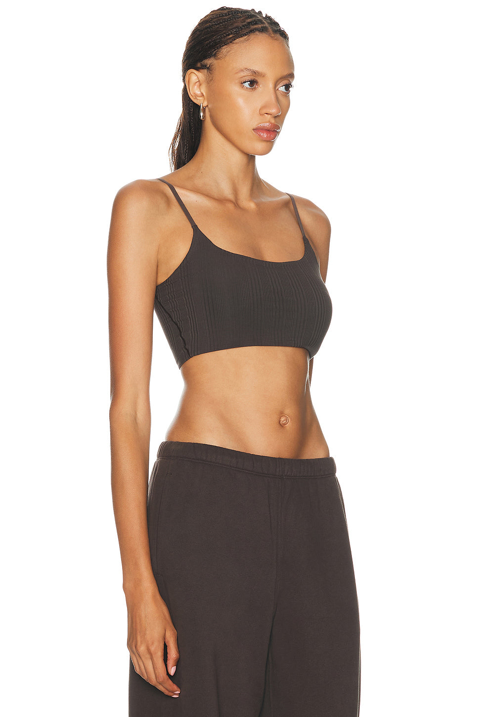 UnderEase Ribbed Bralette