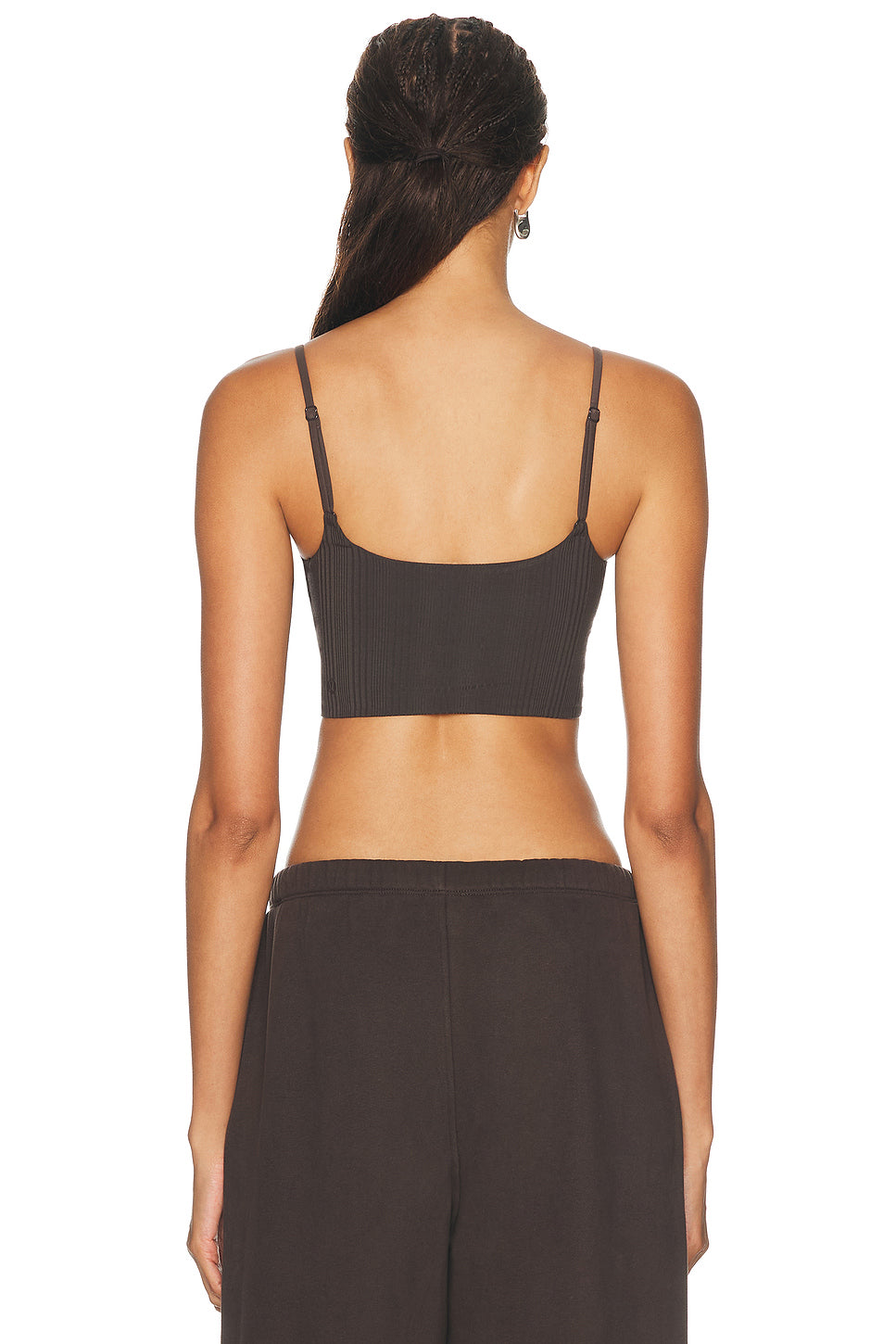 UnderEase Ribbed Bralette