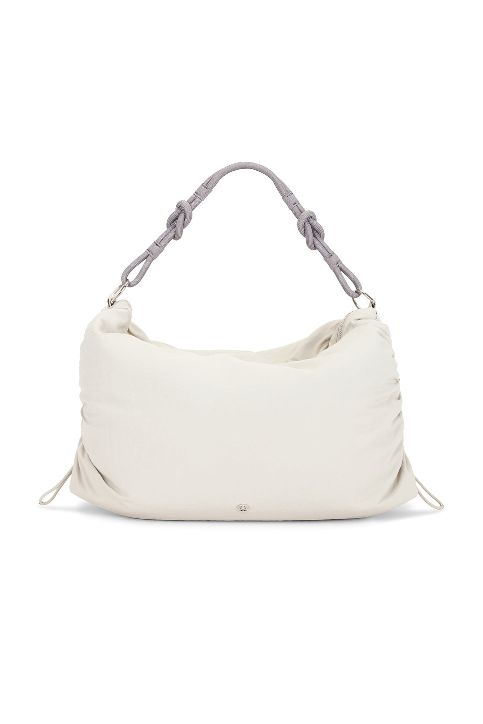 Large Convertible Ruched Crossbody Bag