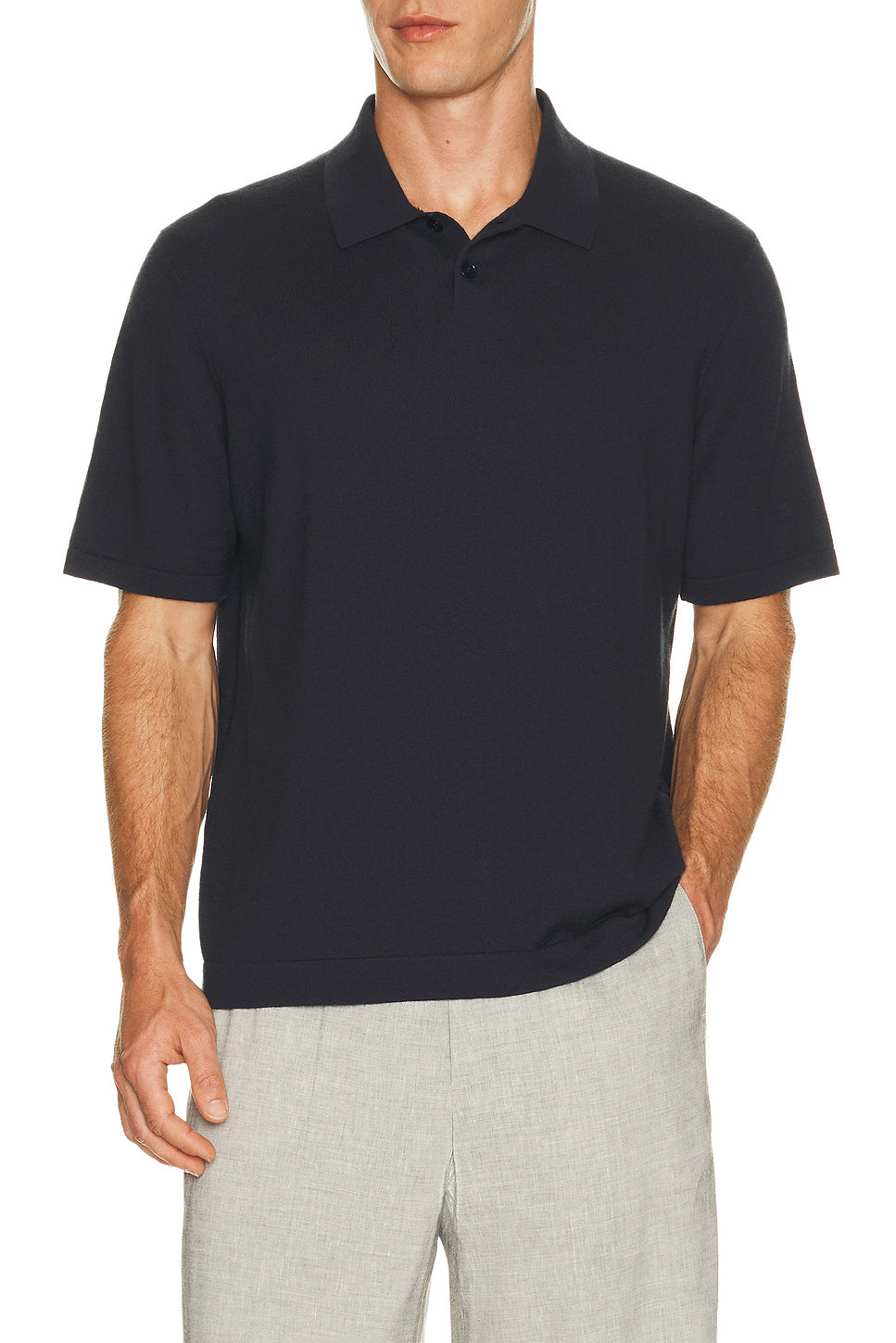 Keir Sweater Short Sleeve Polo