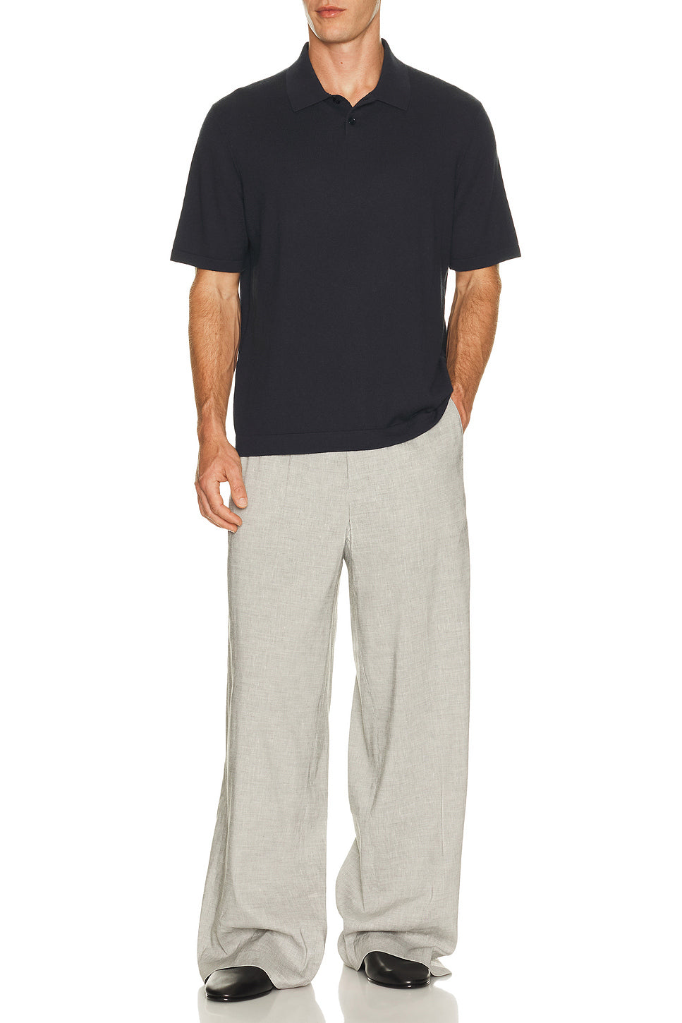 Keir Sweater Short Sleeve Polo