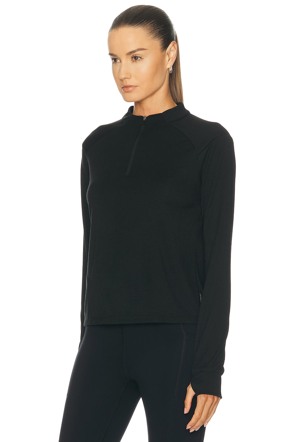Jorie Merino Quarter Zip Jacket