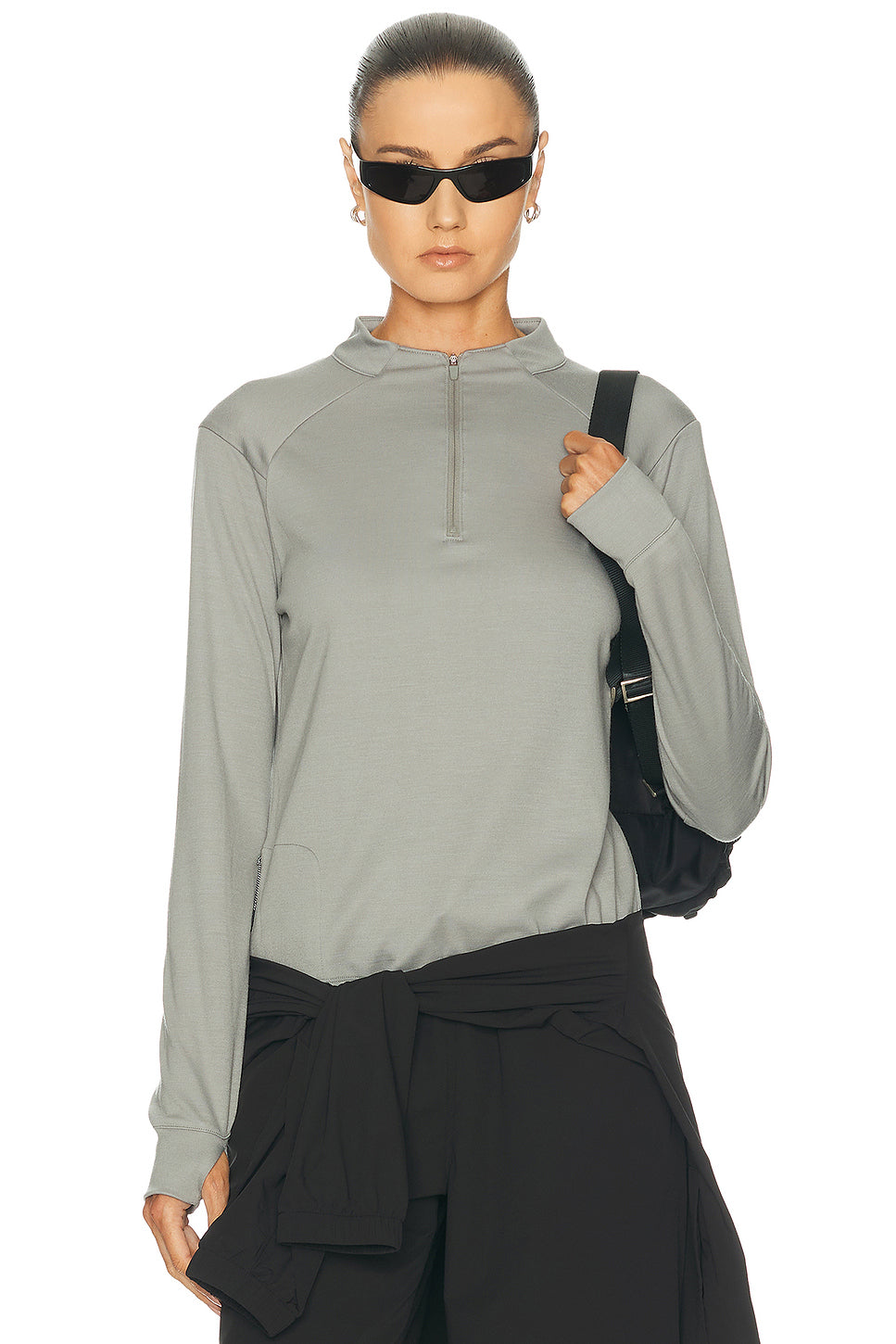 Jorie Merino Quarter Zip Jacket
