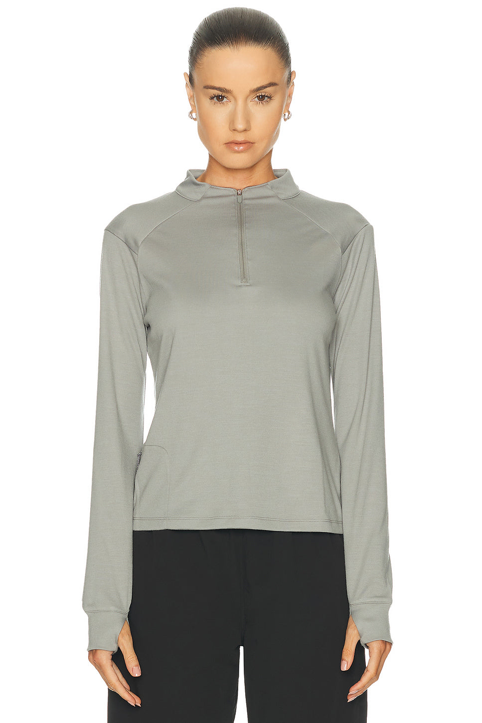 Jorie Merino Quarter Zip Jacket