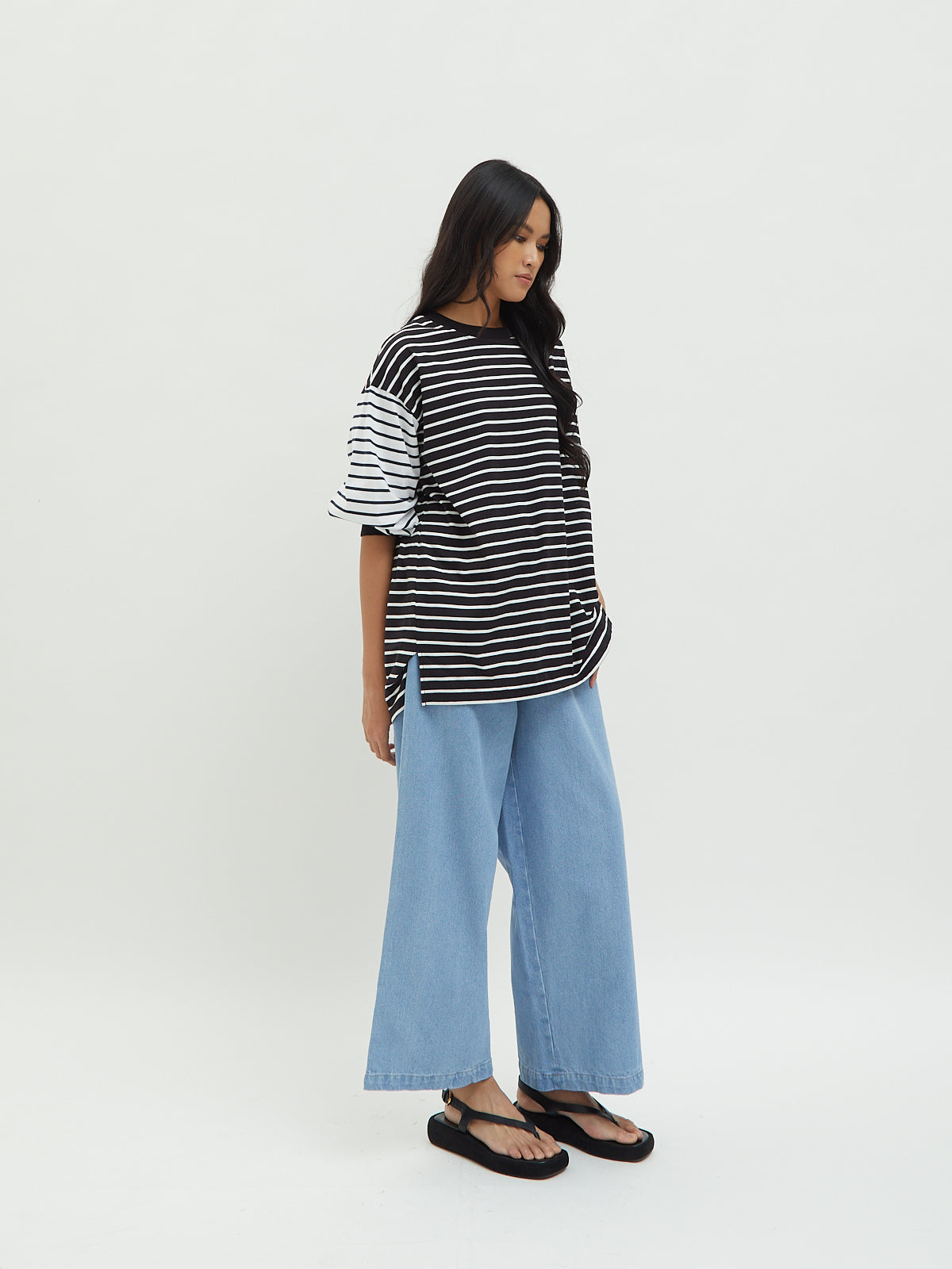 Listia Long Sleeve Oversized Tee