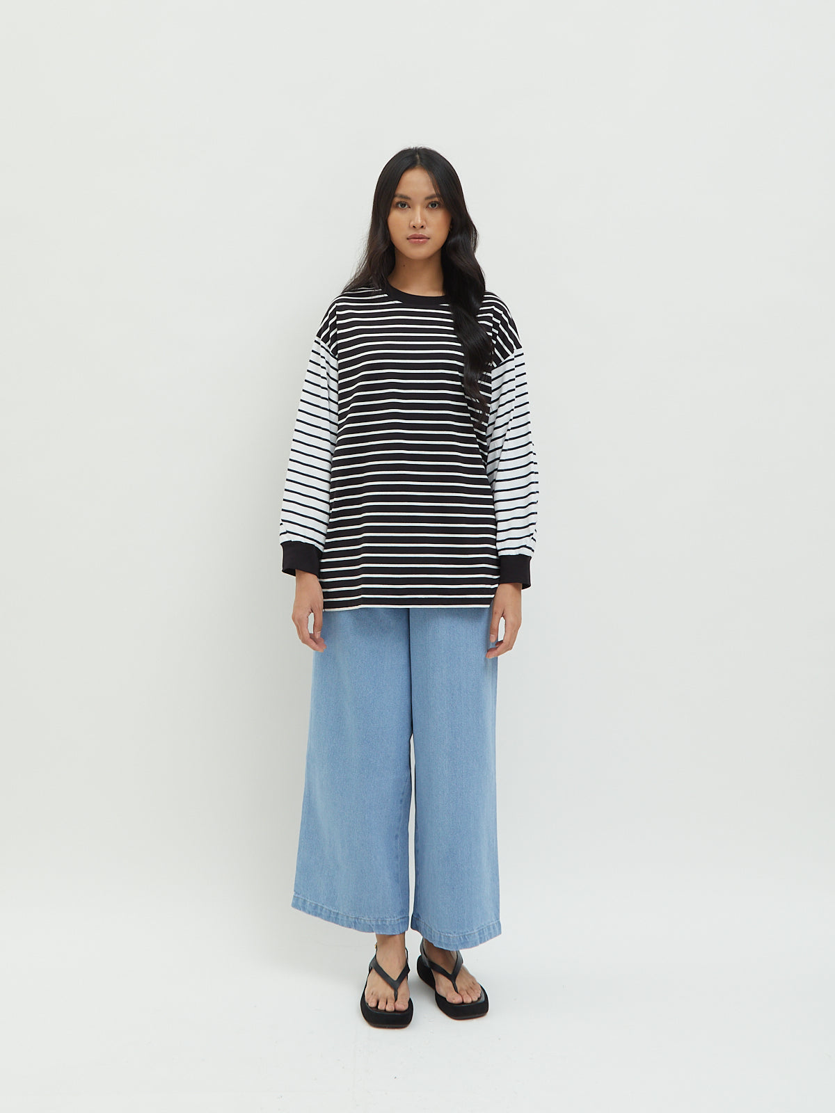 Listia Long Sleeve Oversized Tee