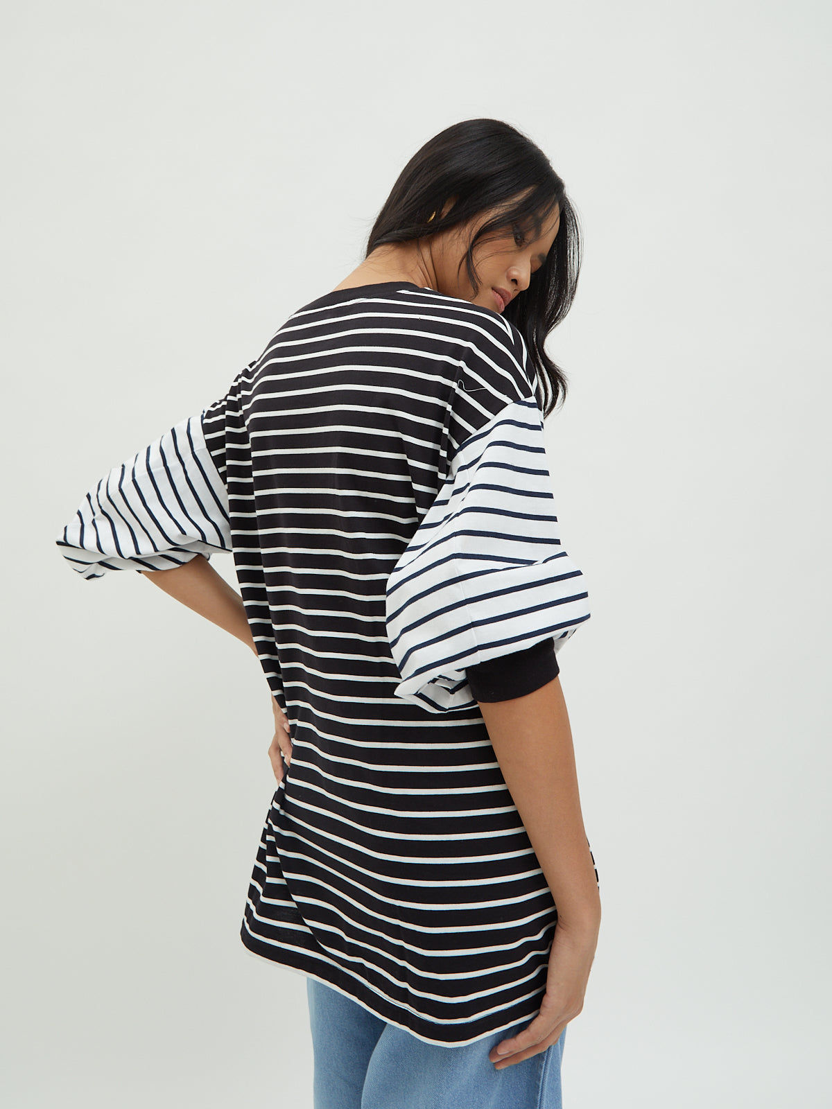 Listia Long Sleeve Oversized Tee