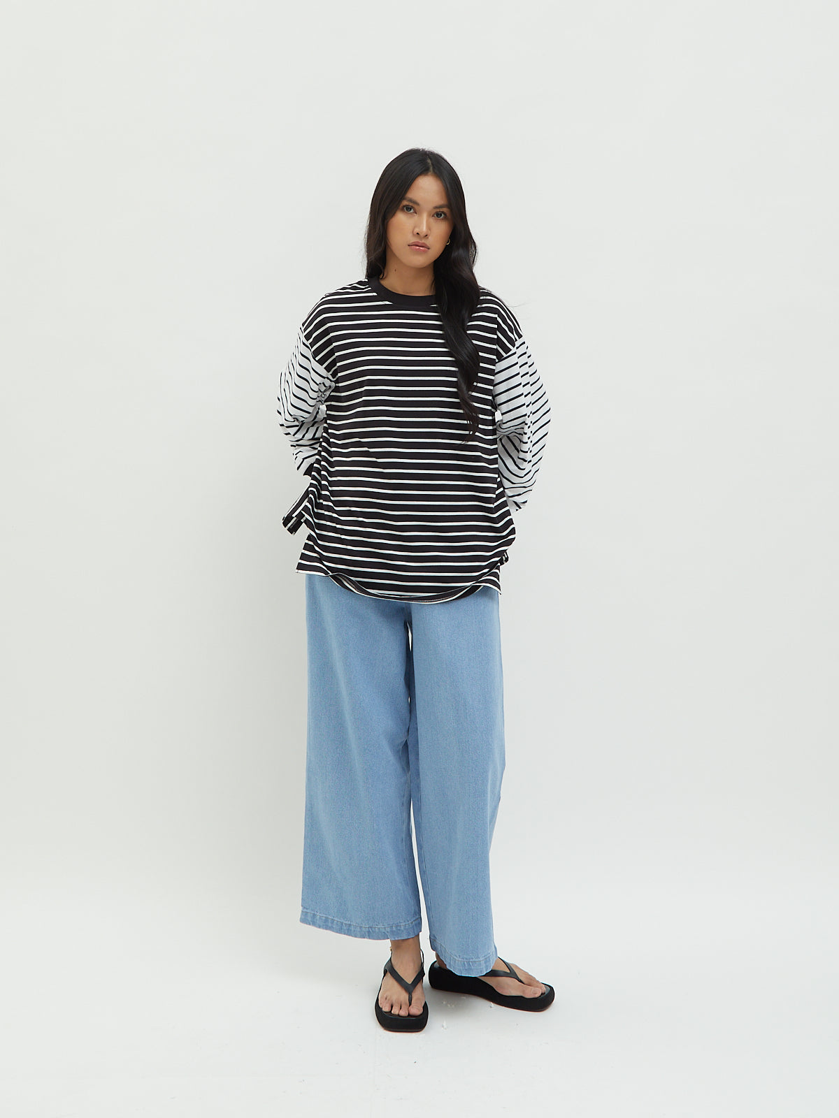 Listia Long Sleeve Oversized Tee