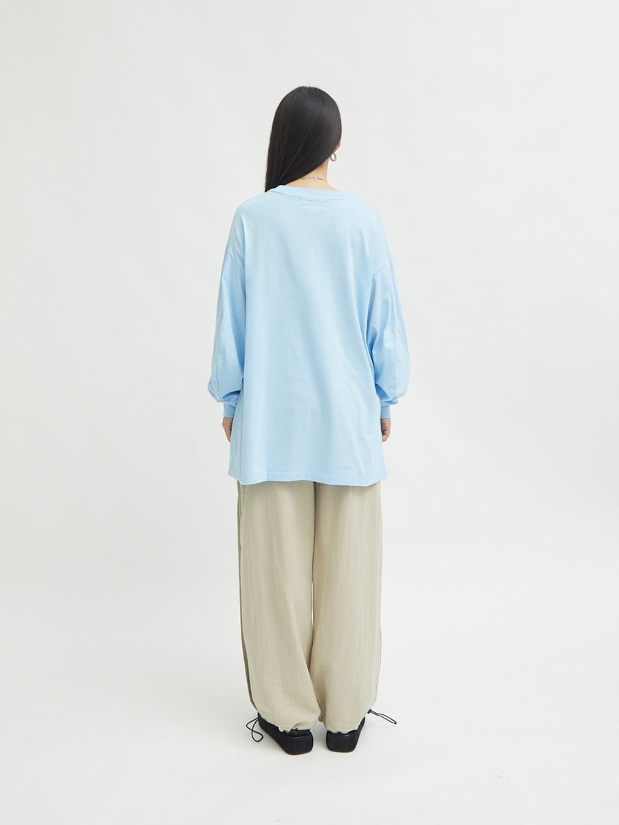 Listia Long Sleeve Oversized Tee