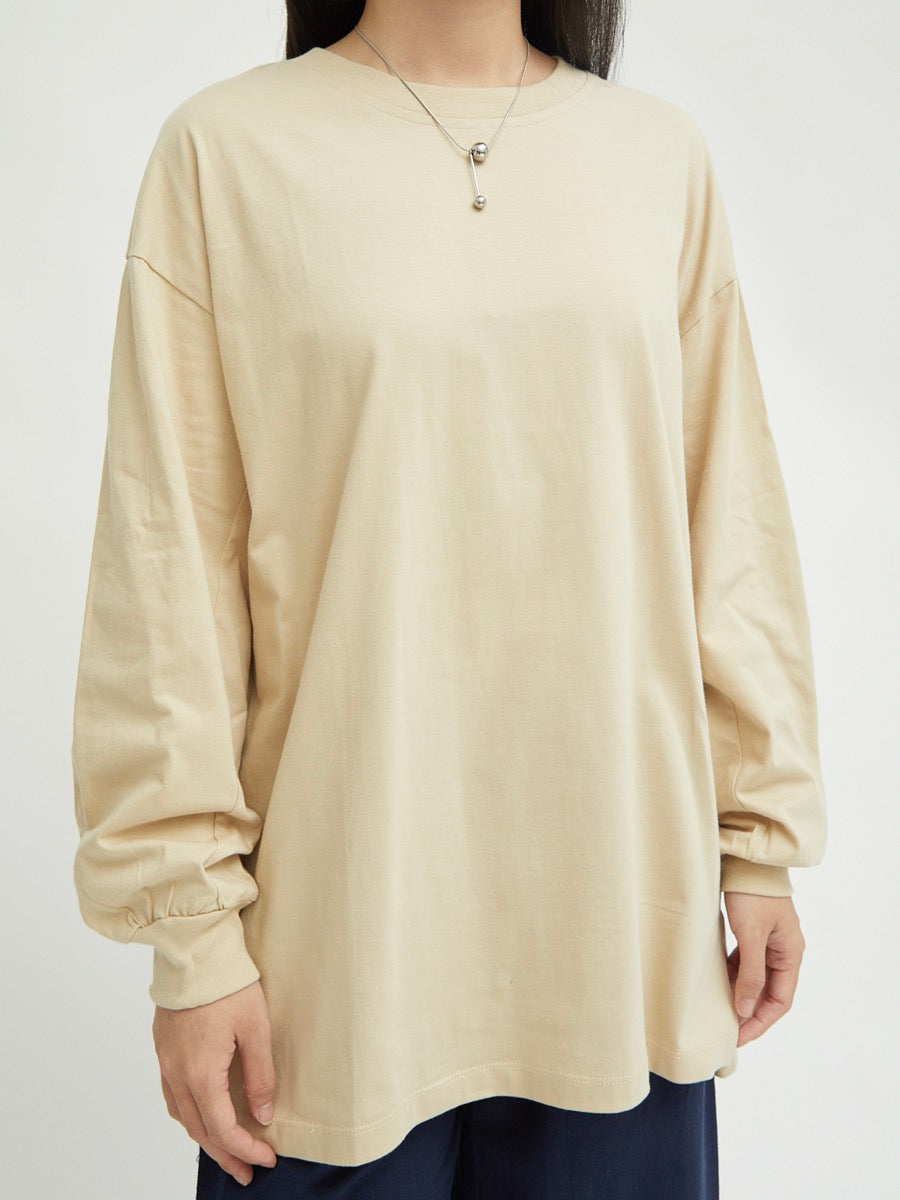 Listia Long Sleeve Oversized Tee