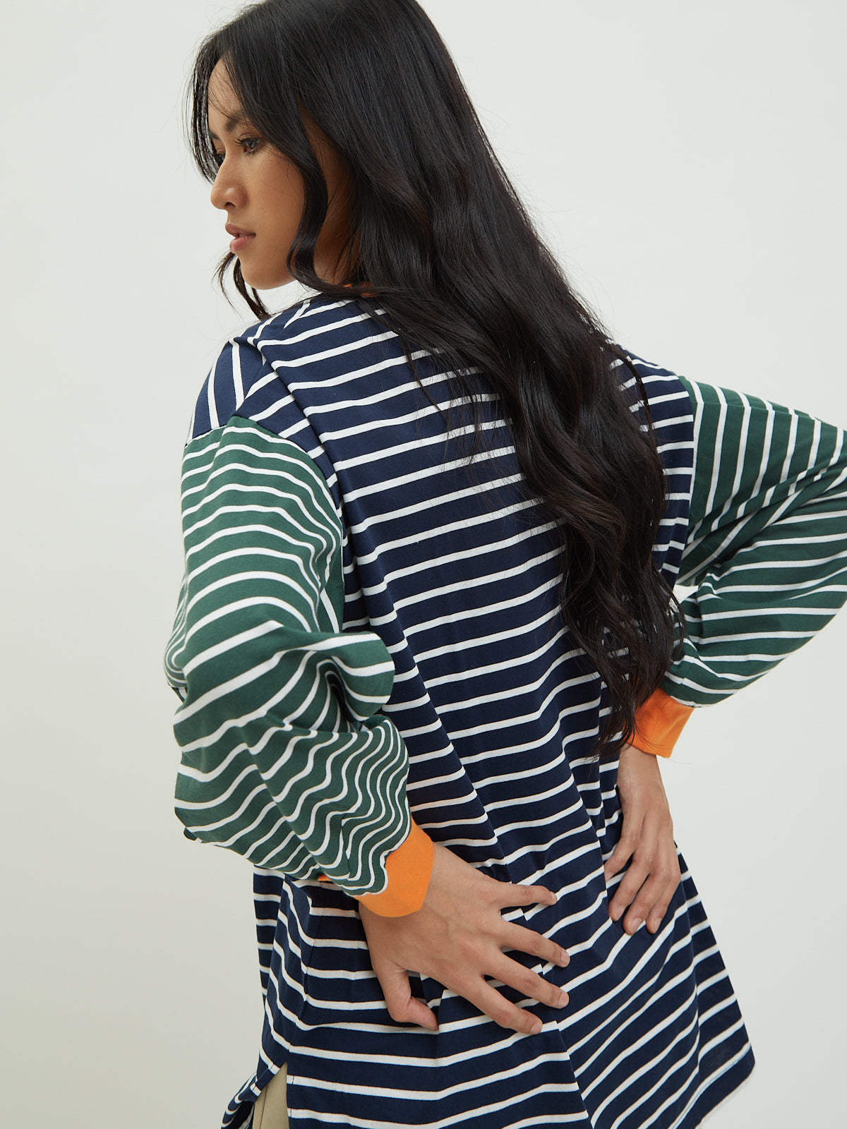 Listia Long Sleeve Oversized Tee