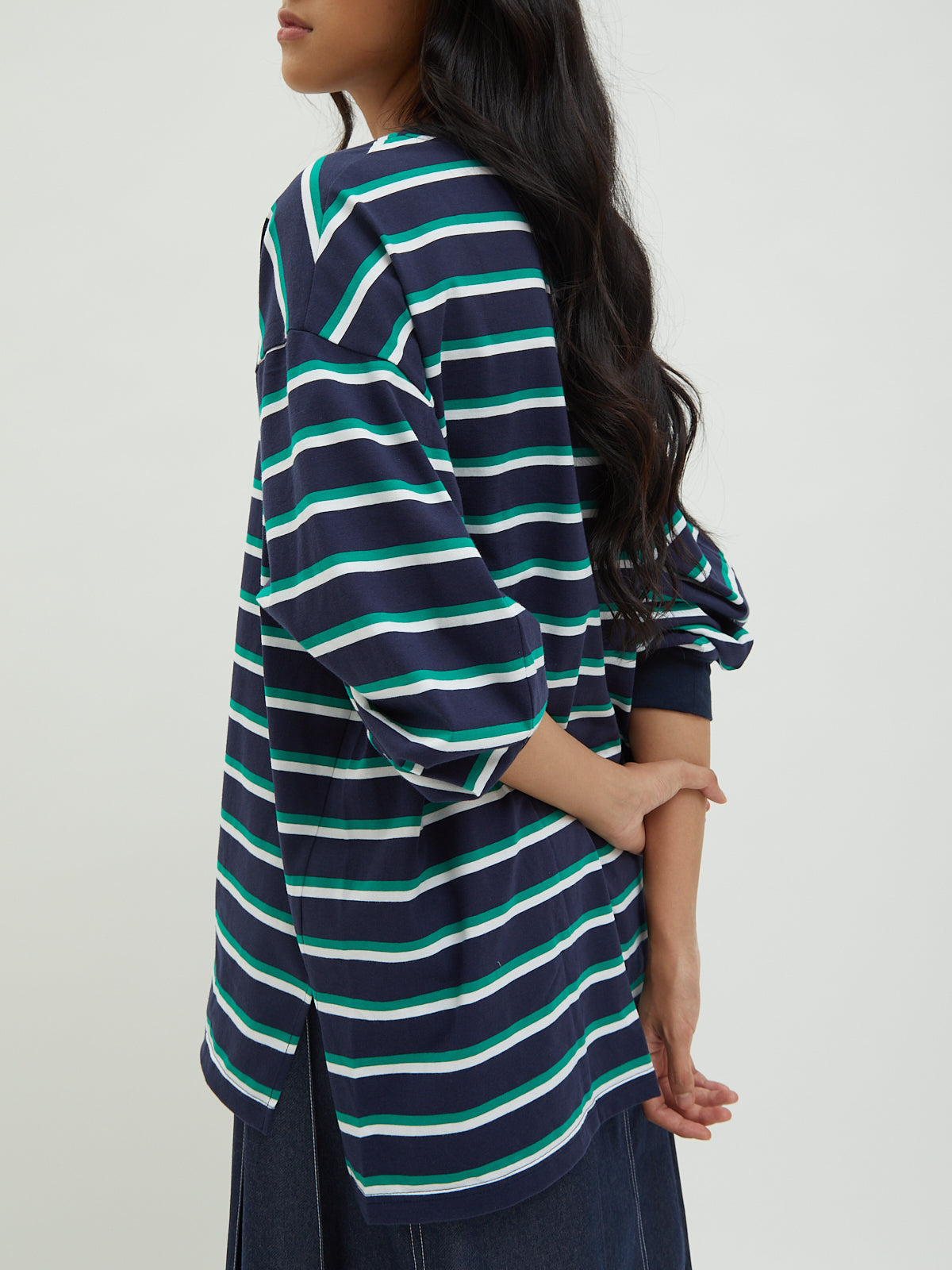 Listia Long Sleeve Oversized Tee