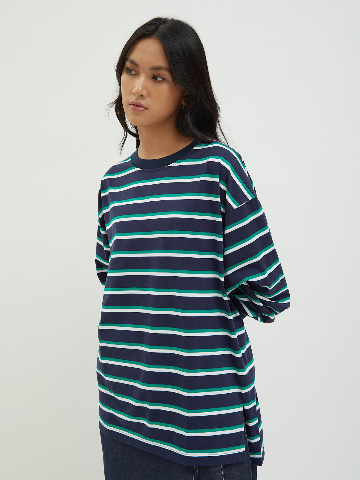 Listia Long Sleeve Oversized Tee